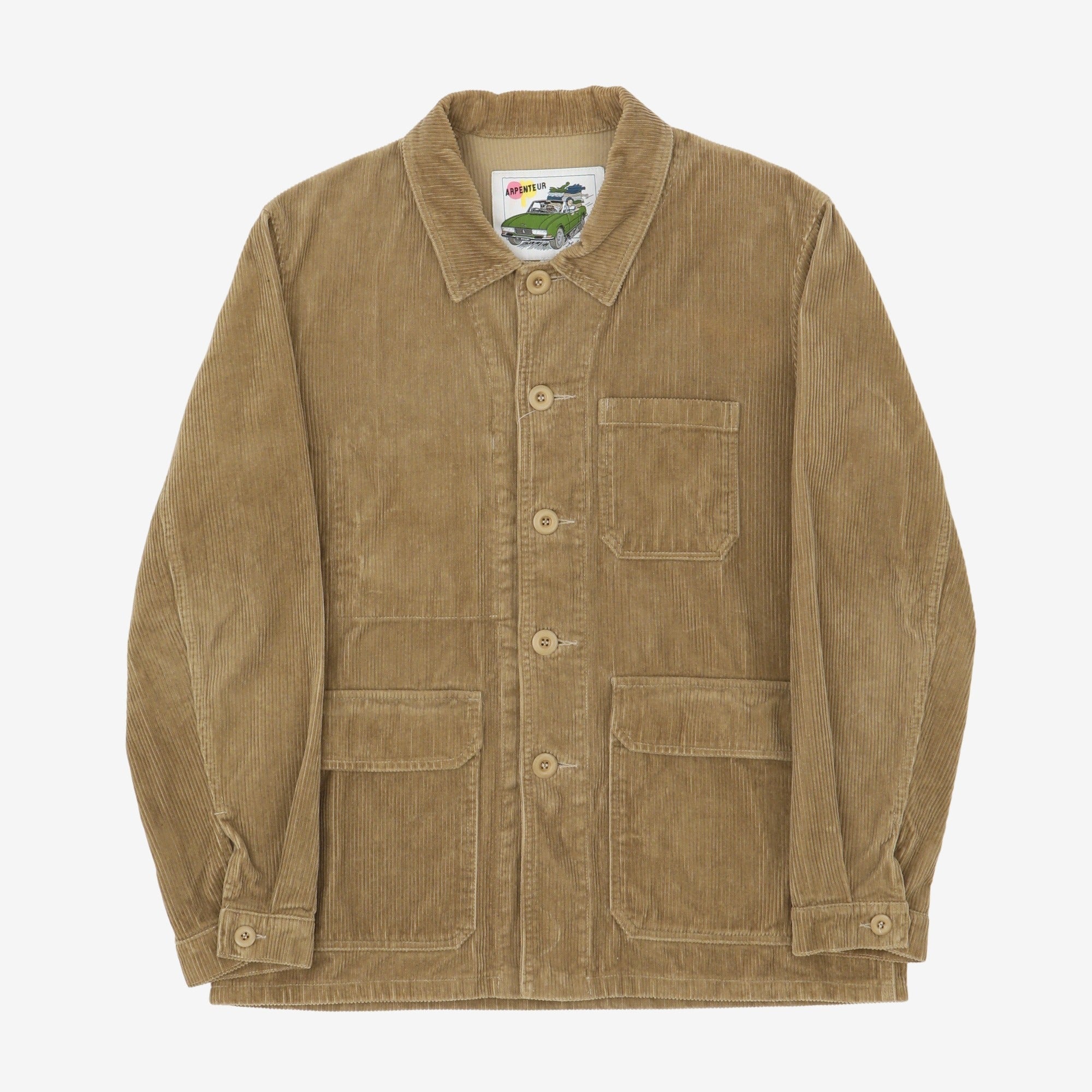 Wale Cord Chore Jacket
