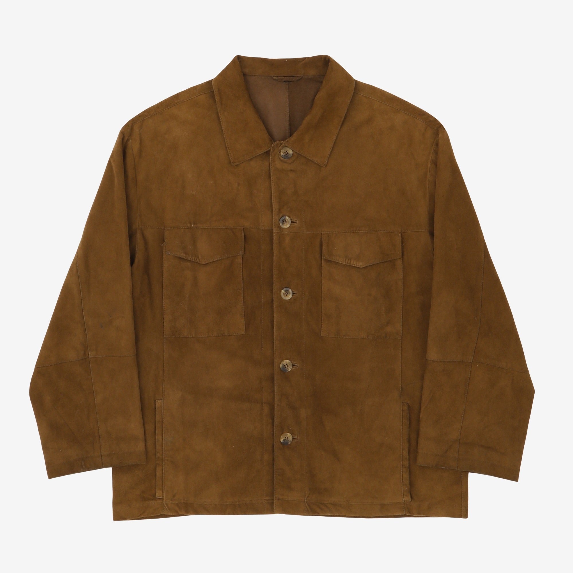 Suede Overshirt