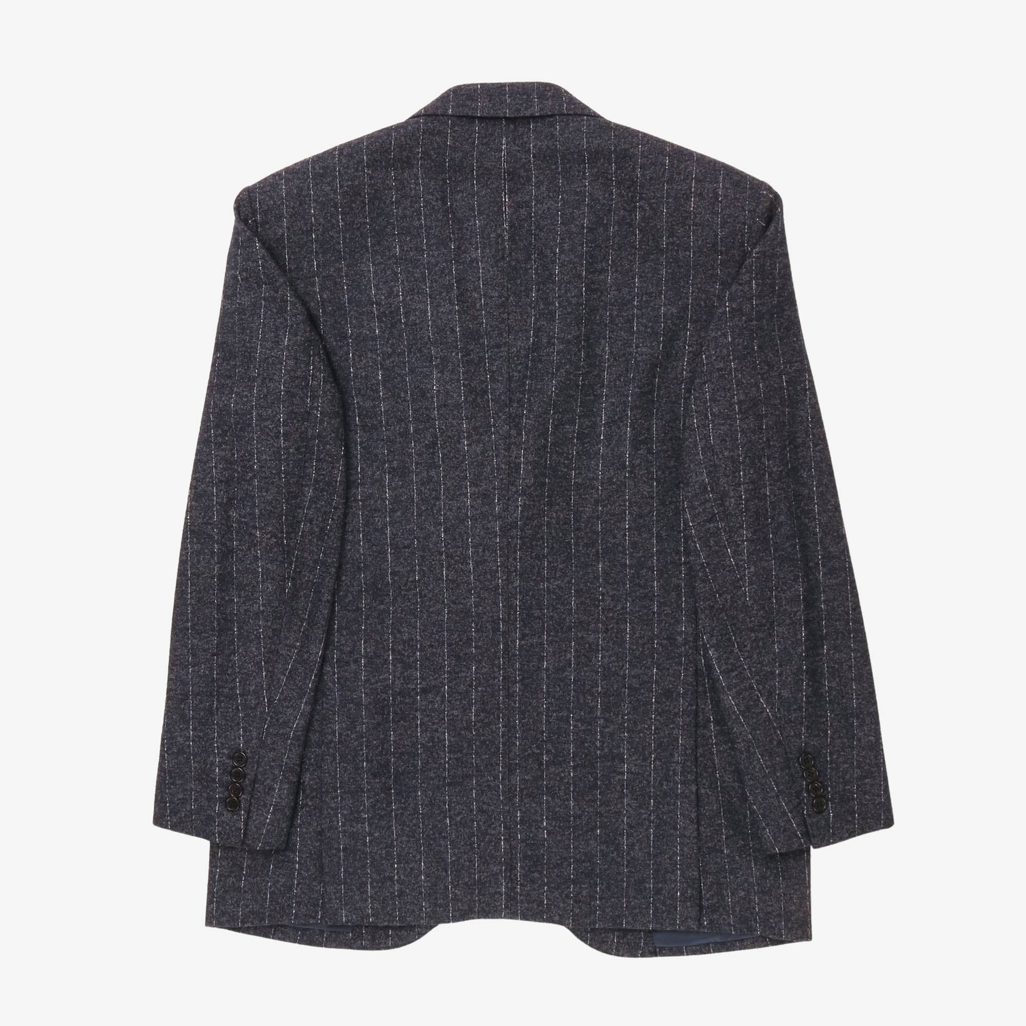 Wool Pinstripe Suit
