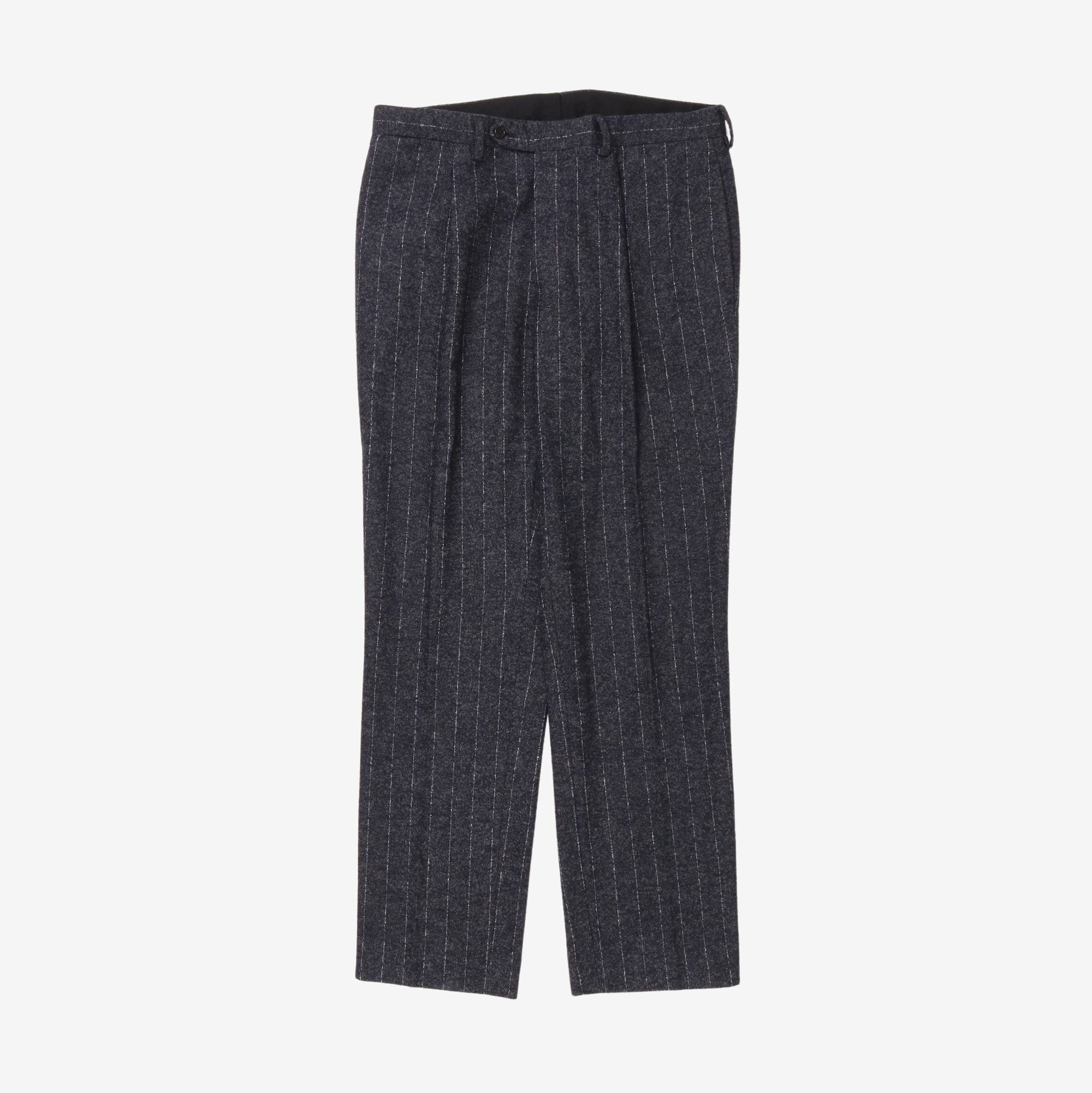 Wool Pinstripe Suit