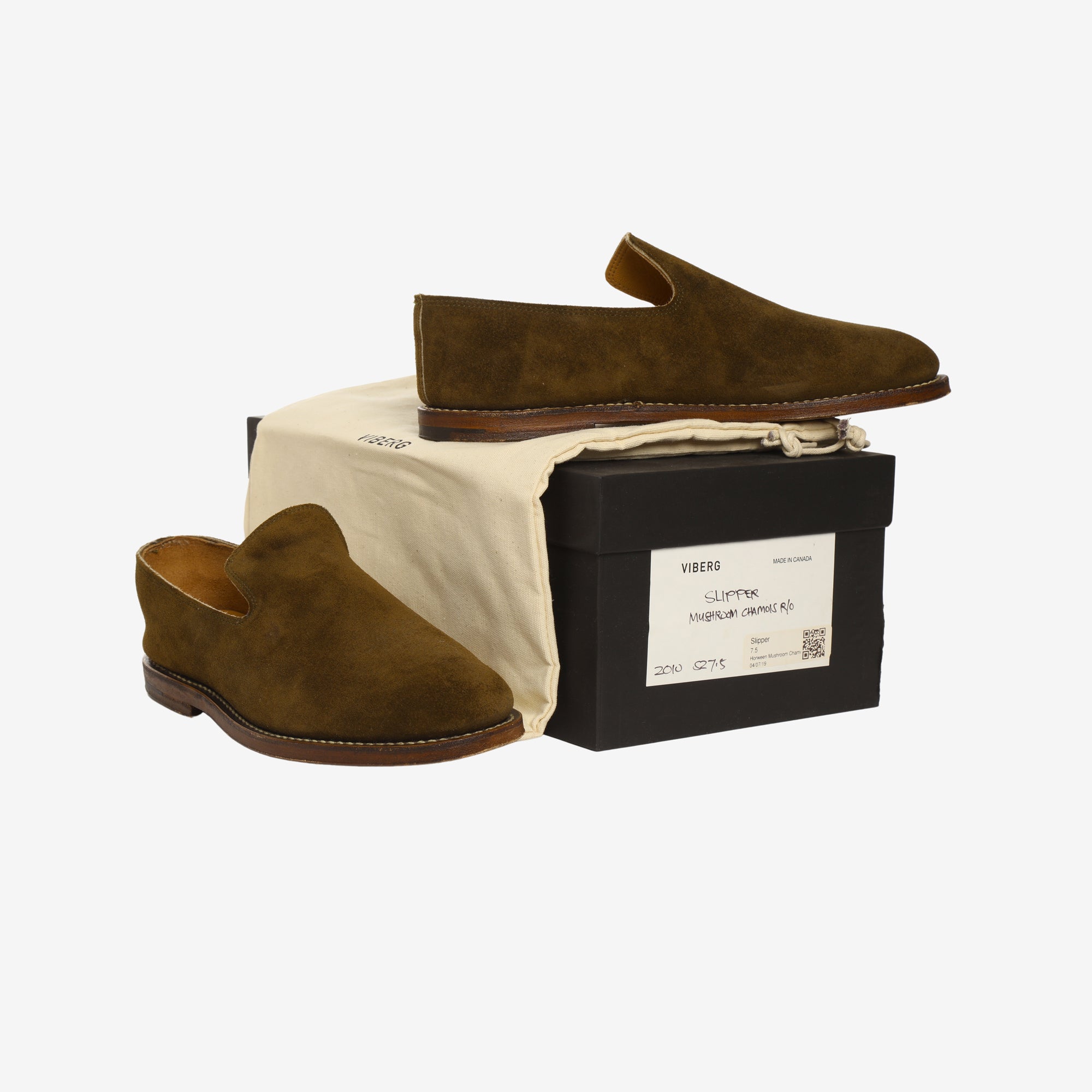 Horween Suede Slipper