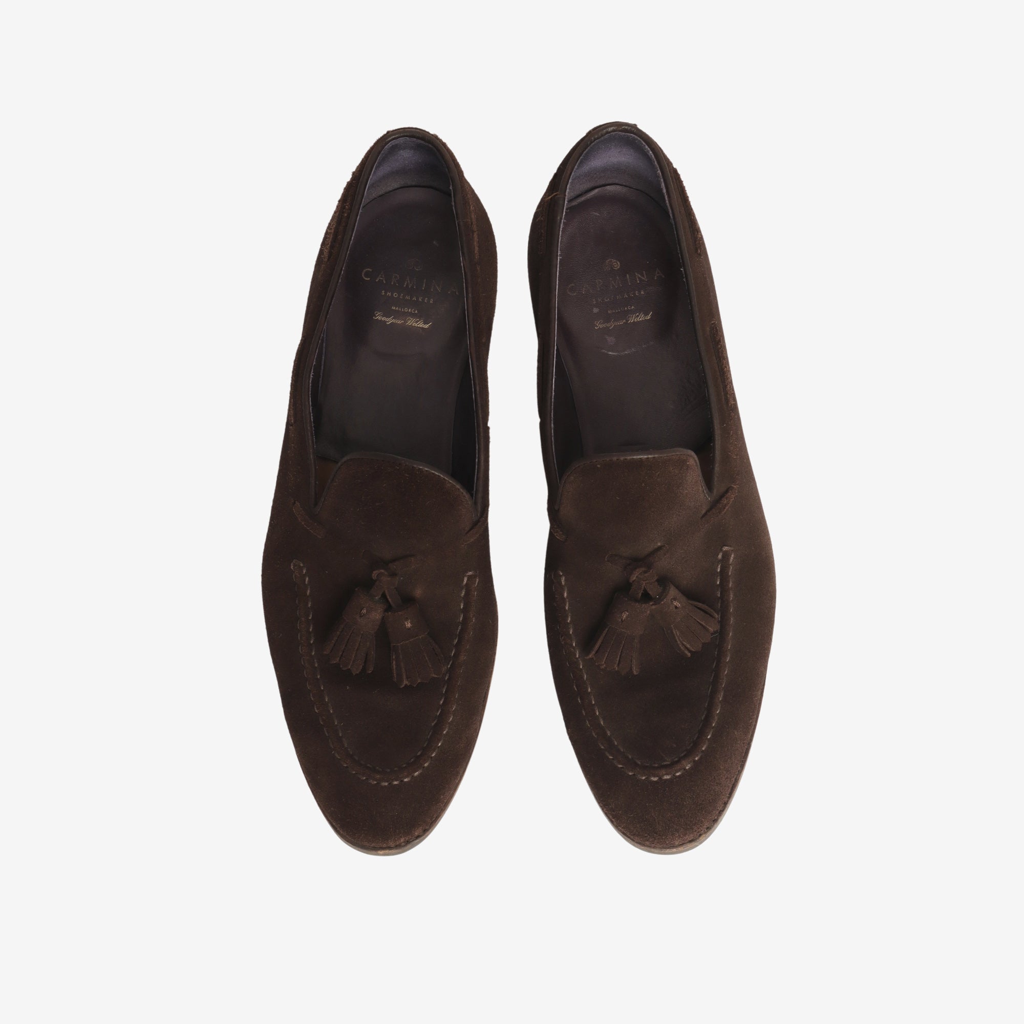 Suede Tassel Loafers