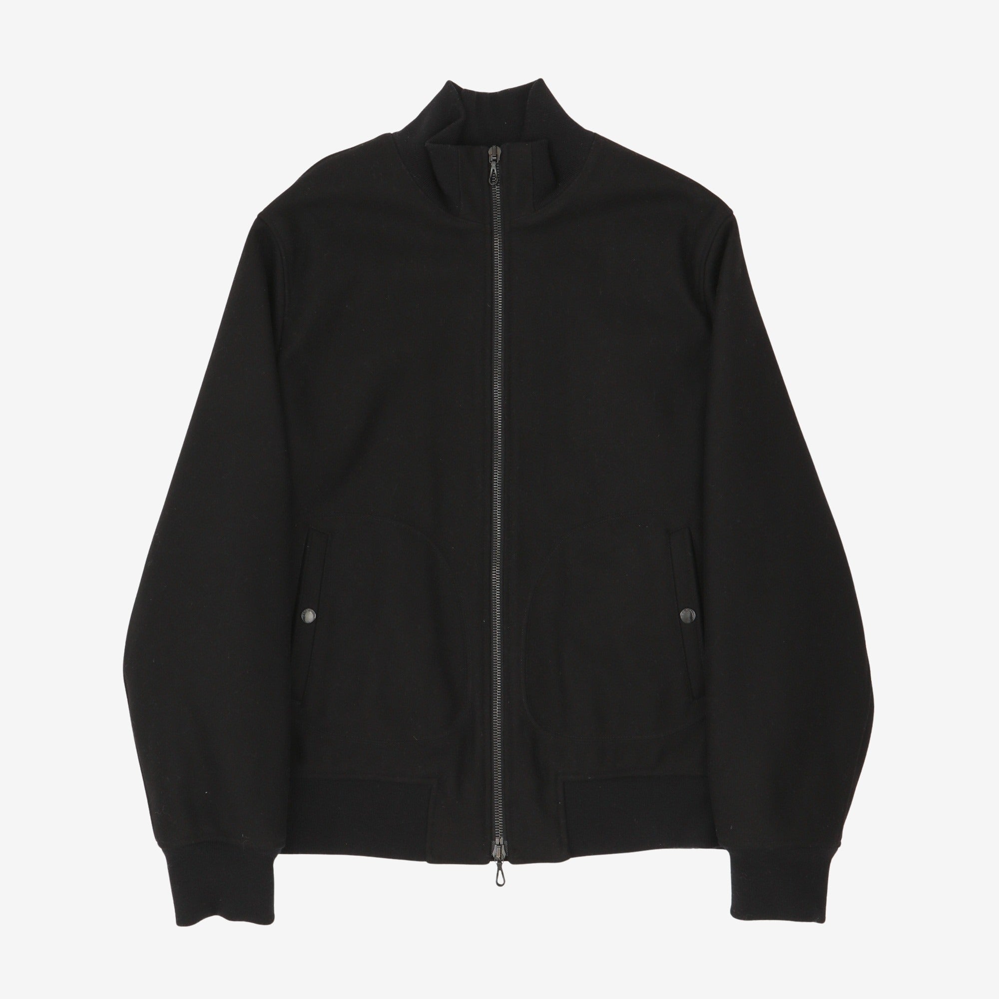 Wool Blend Bomber Jacket