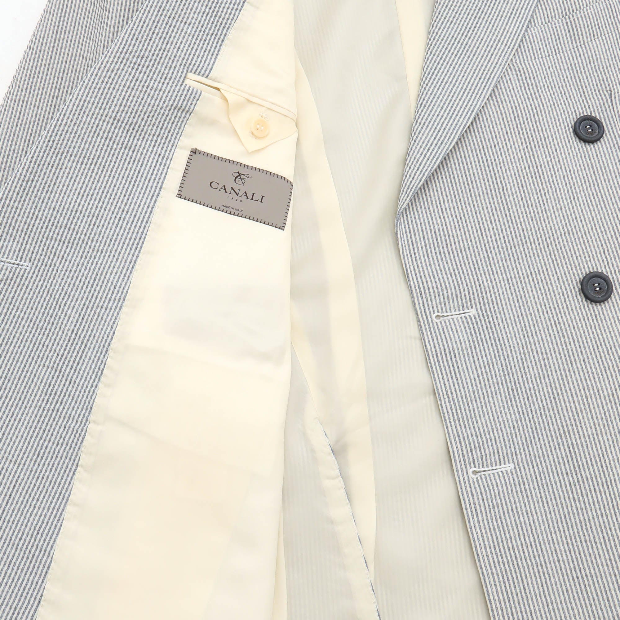 DB Seersucker Awning Stripe Suit