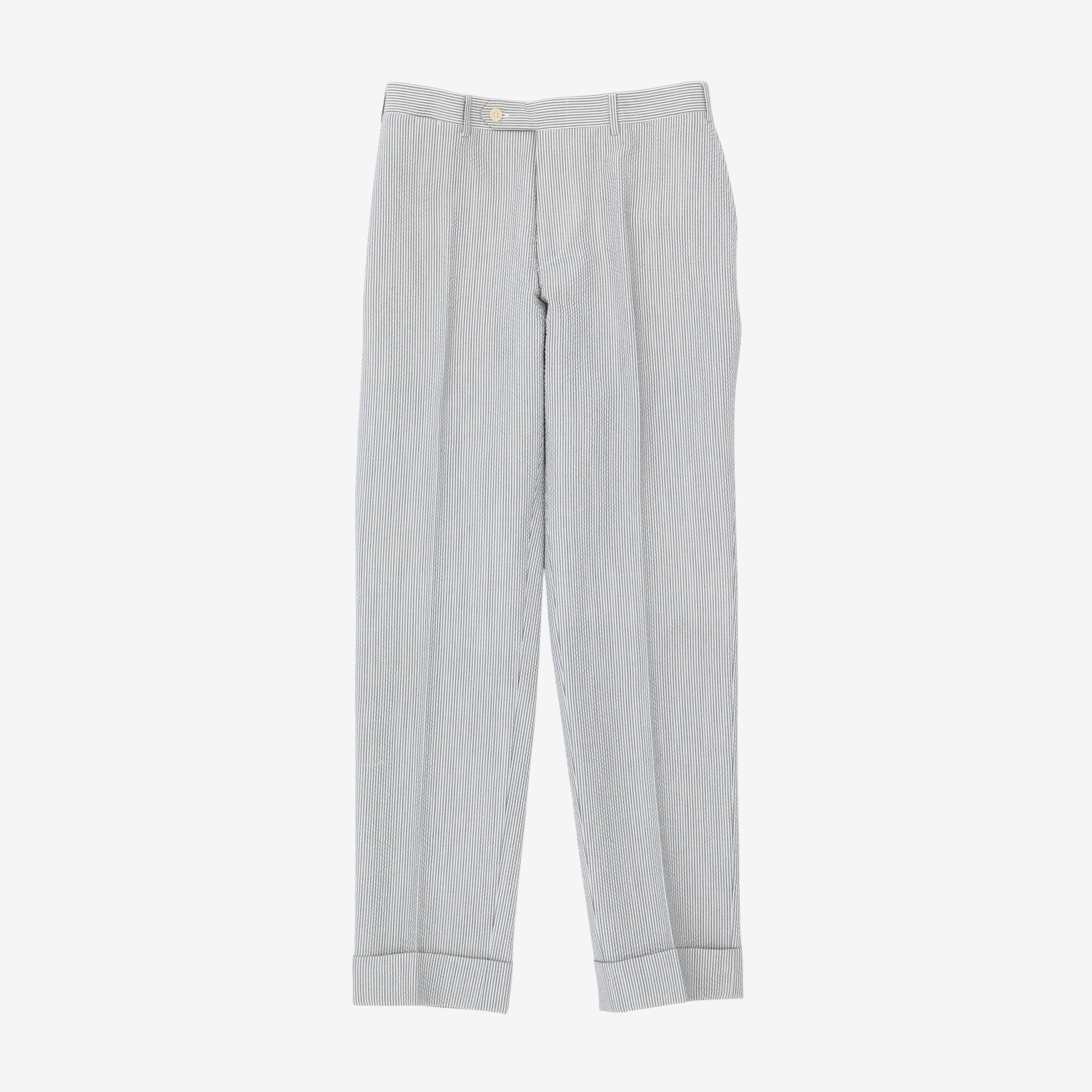 DB Seersucker Awning Stripe Suit