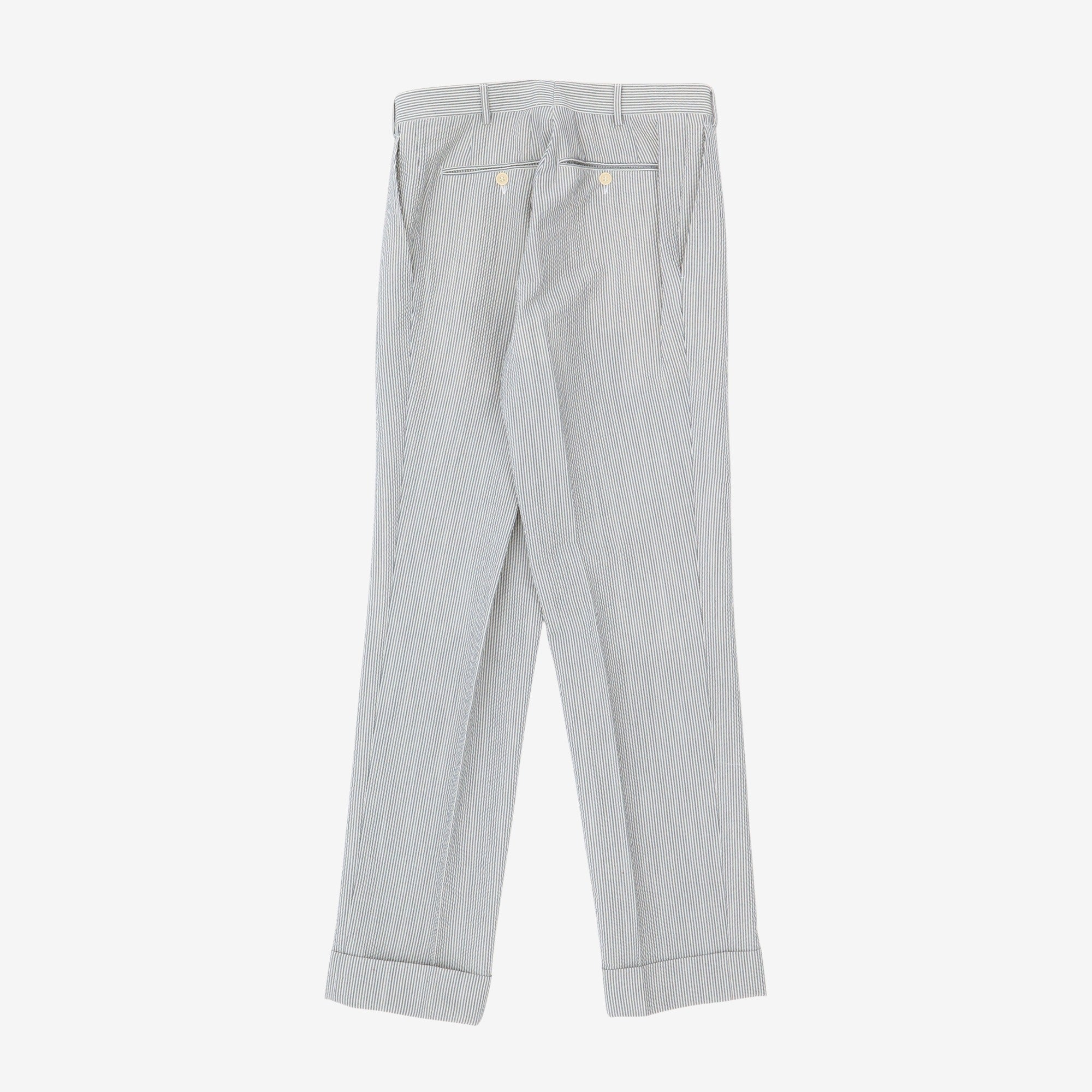 DB Seersucker Awning Stripe Suit