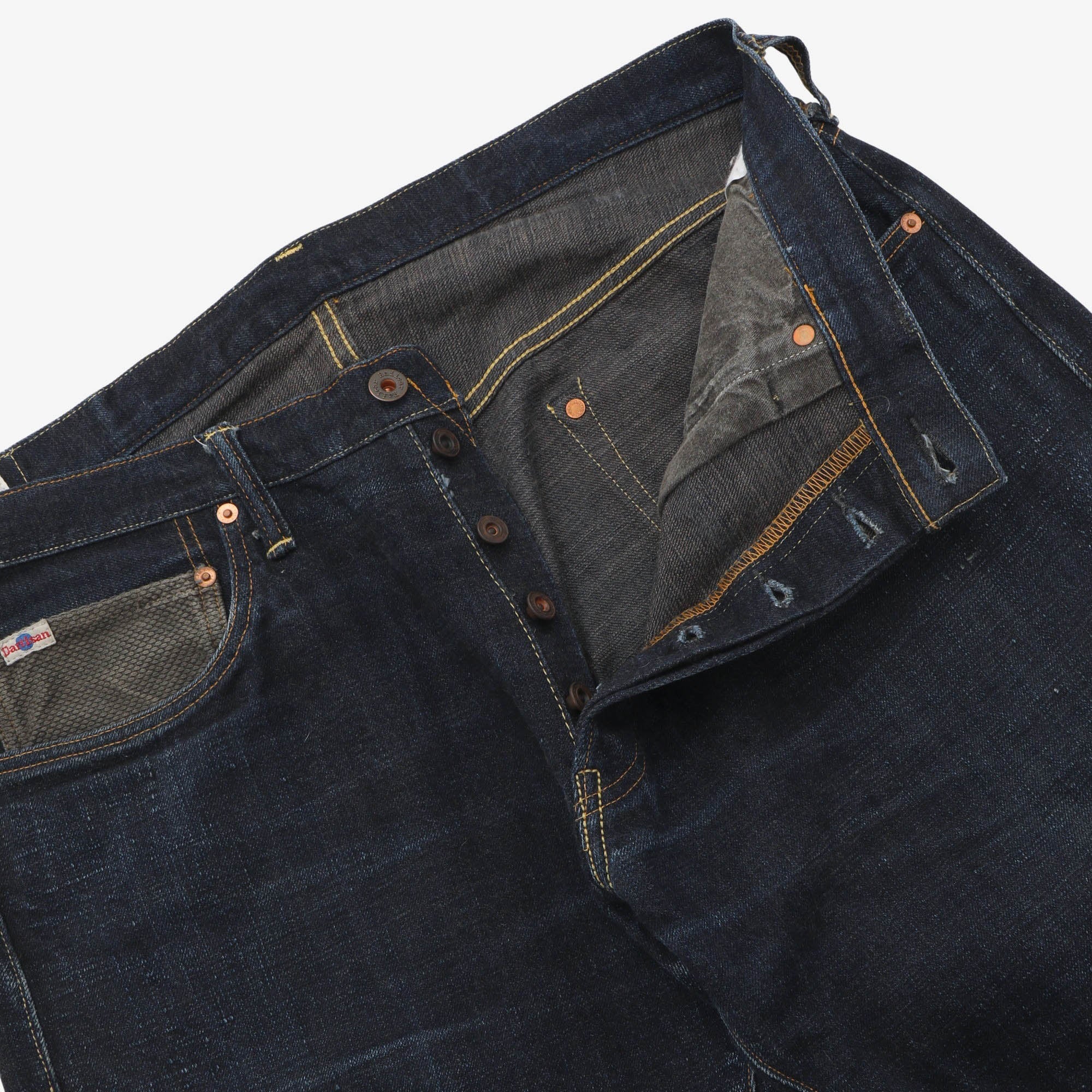 DM004 Sumi Selvedge Denim (36W X 34L)