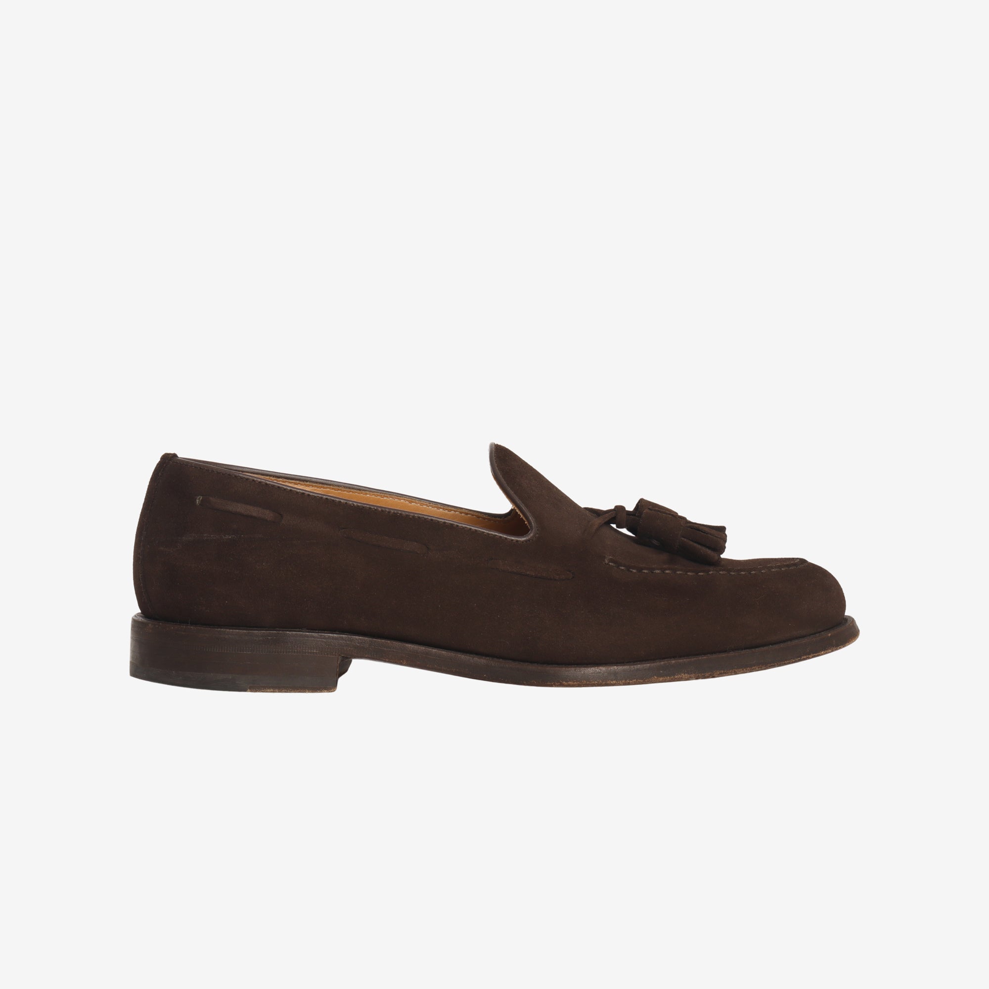 Suede Tassel Loafers