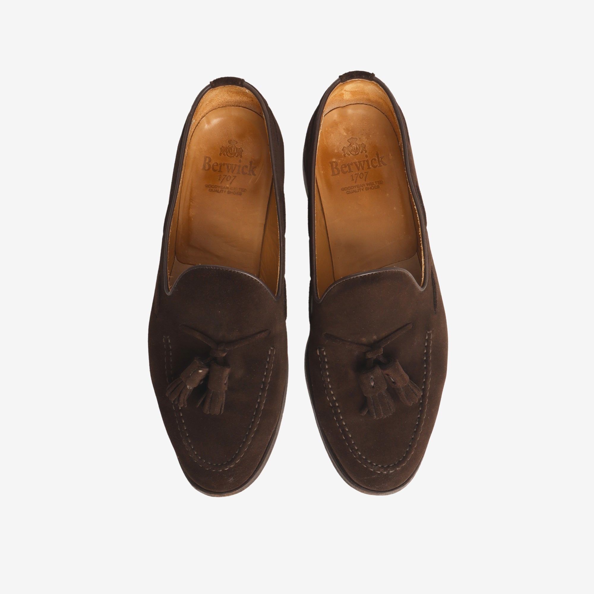 Suede Tassel Loafers