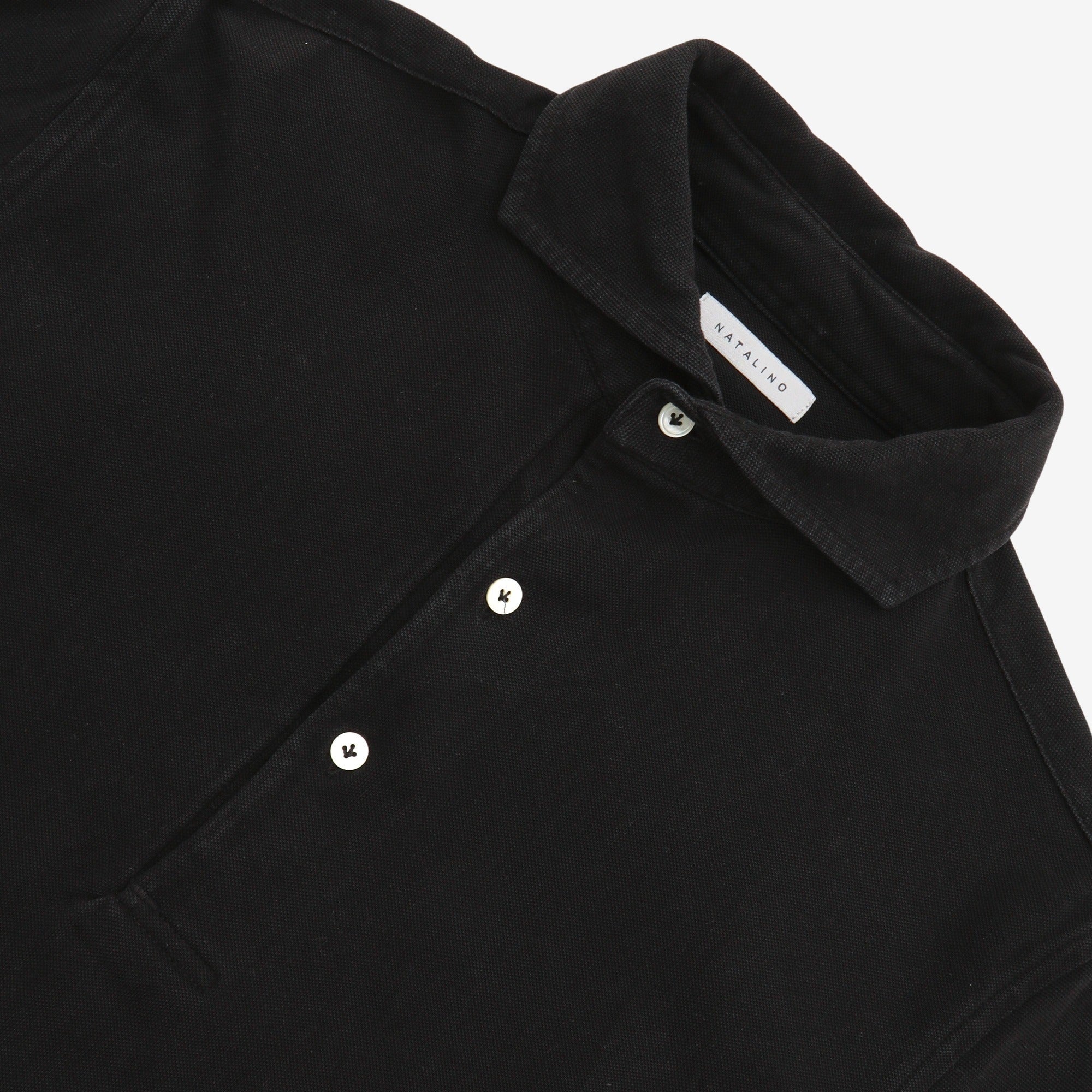 Spread Collar Pique Polo