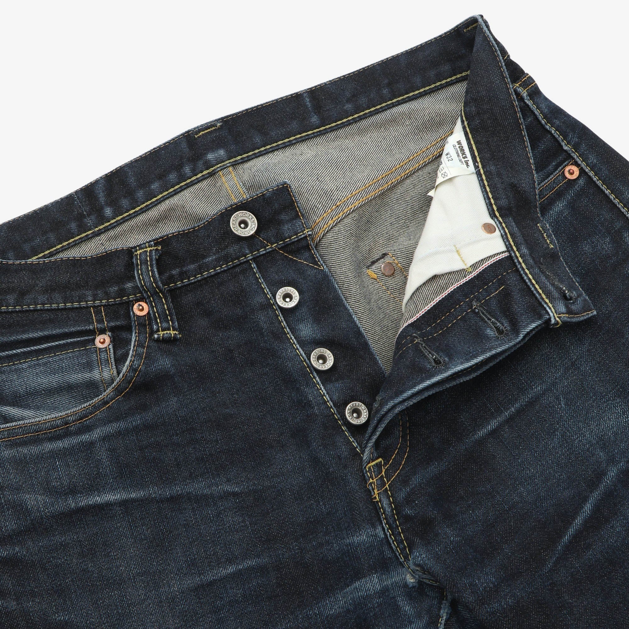 14oz Slim Selvedge Denim (32W x 29.5L)