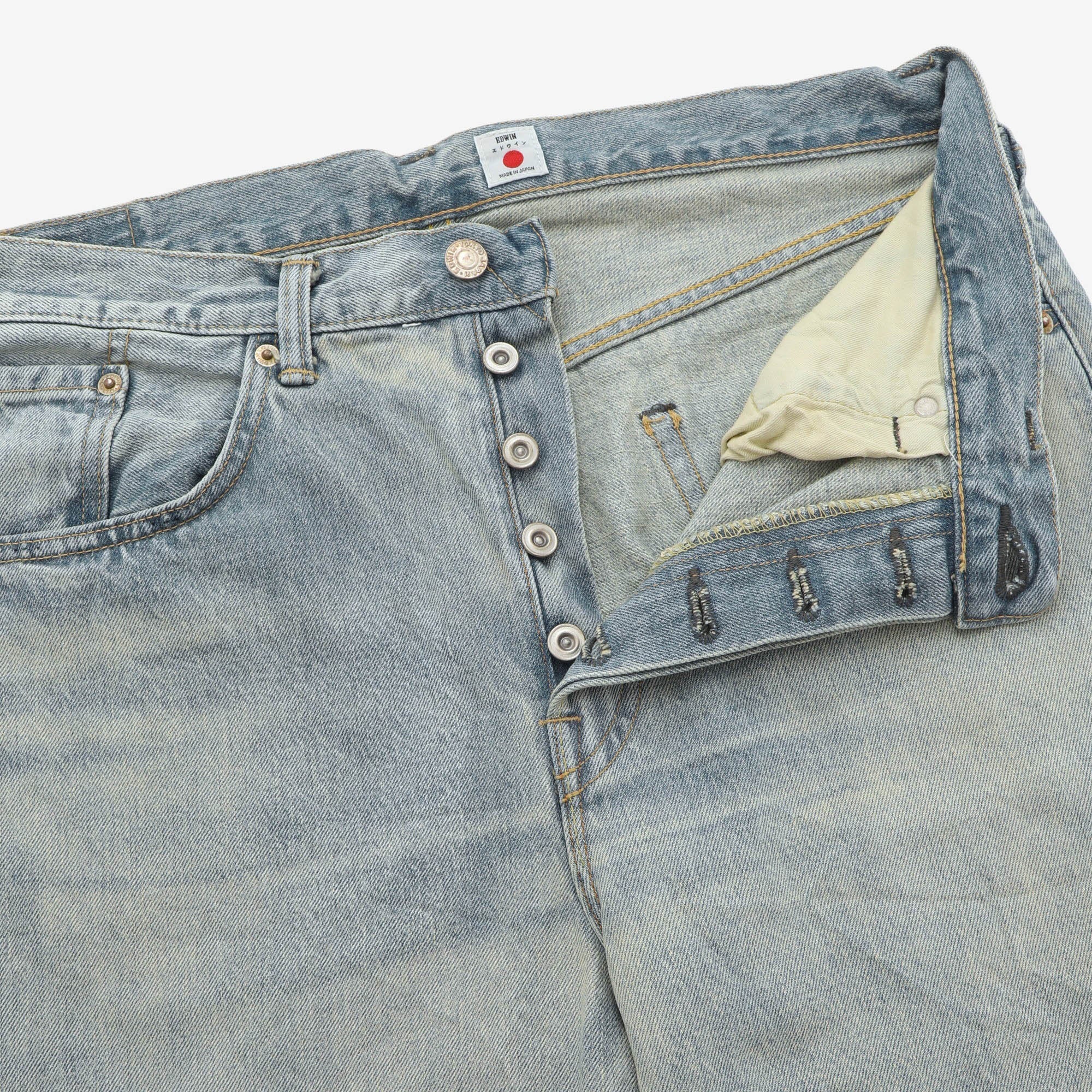 EEU04 Loose Straight Selvedge Denim (Japan)