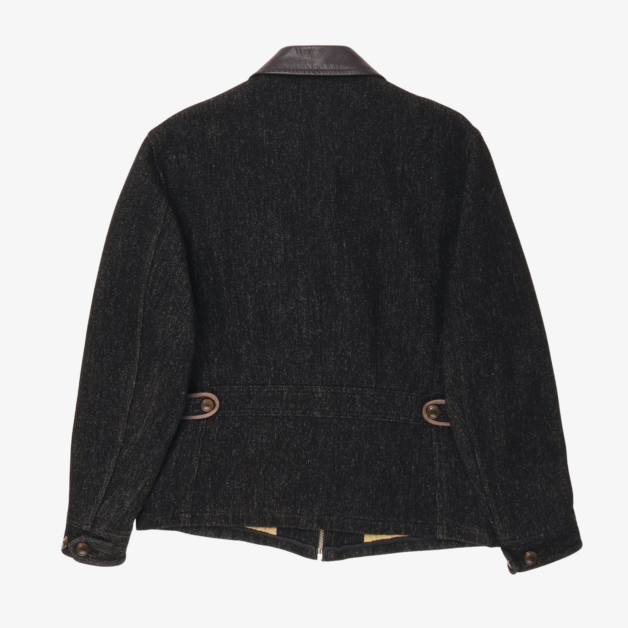 Wool Blend Riders Jacket