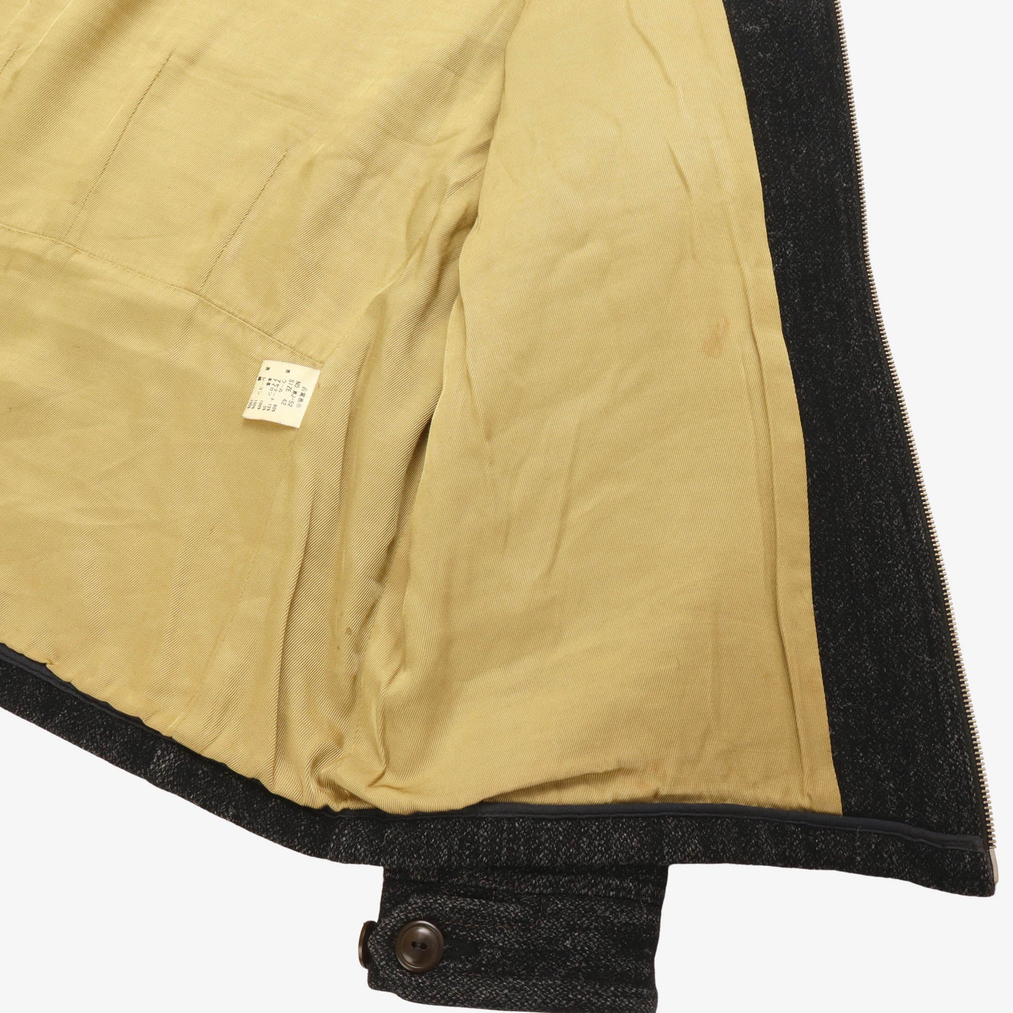 Wool Blend Riders Jacket