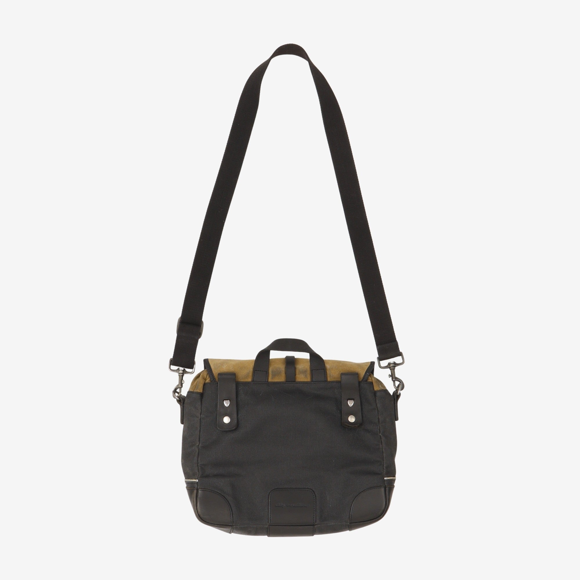 Waxed Crossbody Satchel