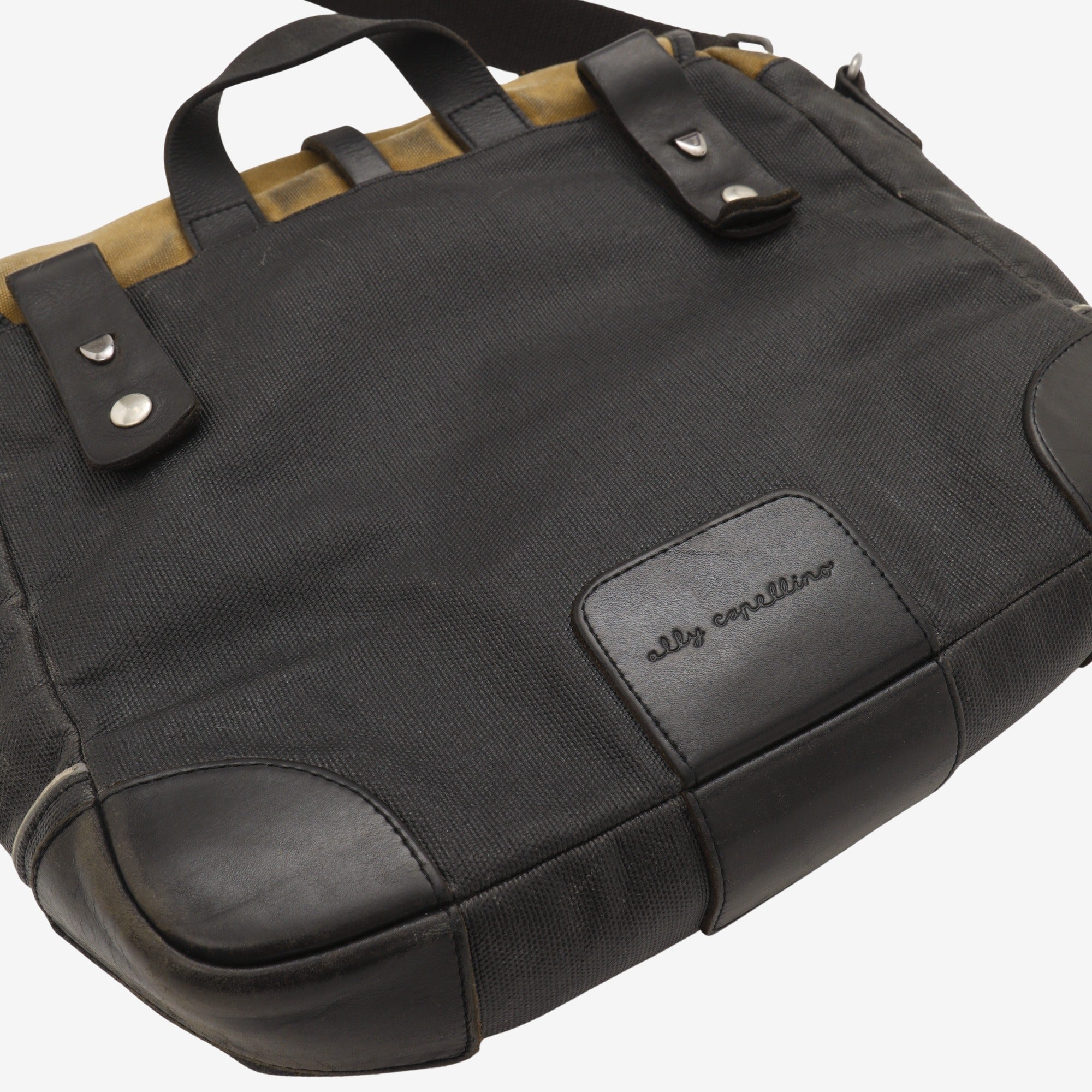 Waxed Crossbody Satchel