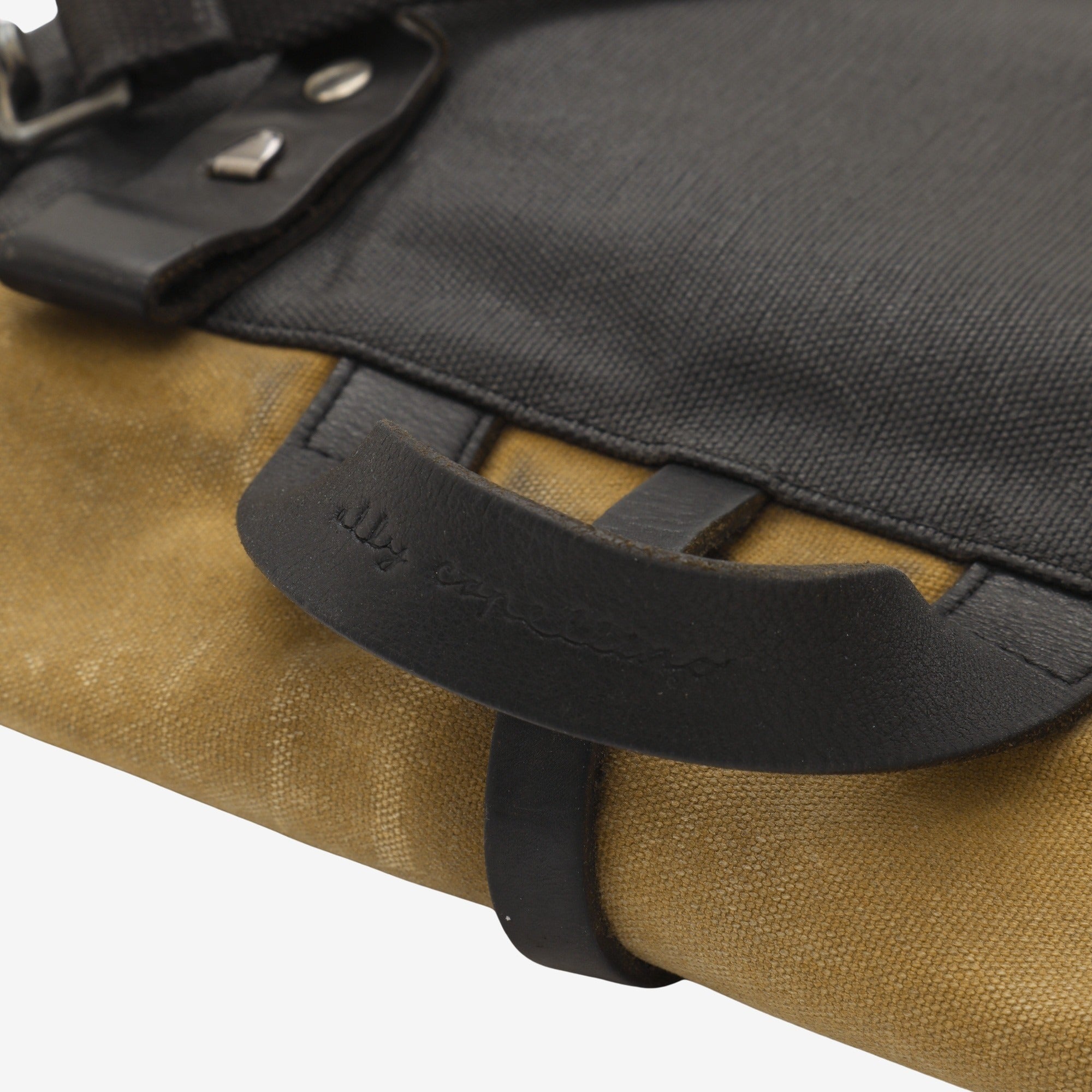 Waxed Crossbody Satchel