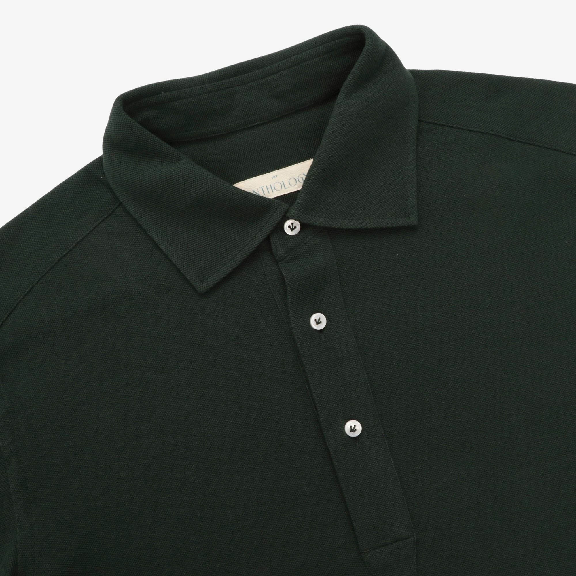 LS Spread Collar Pique Polo