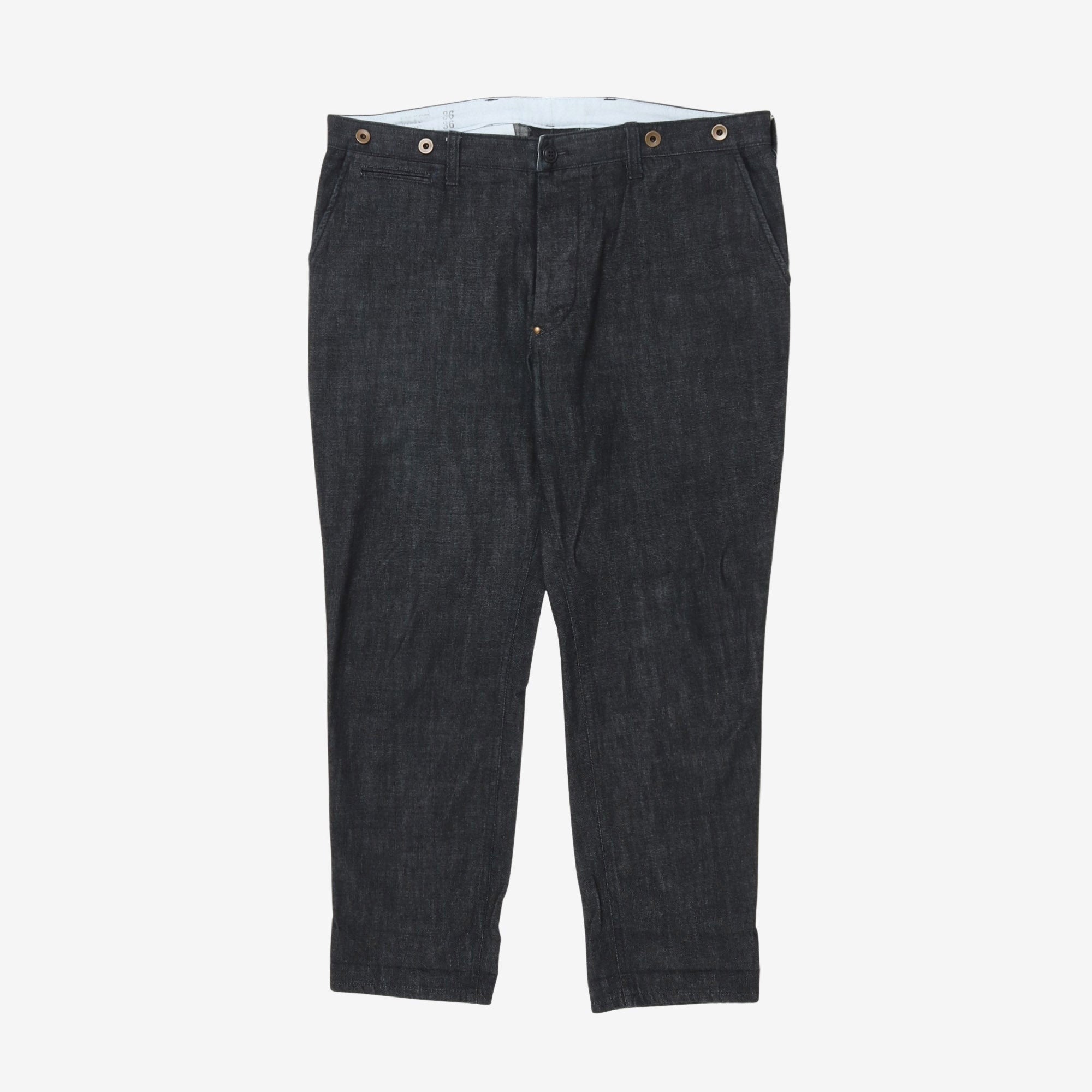 Cinch Back Work Trousers
