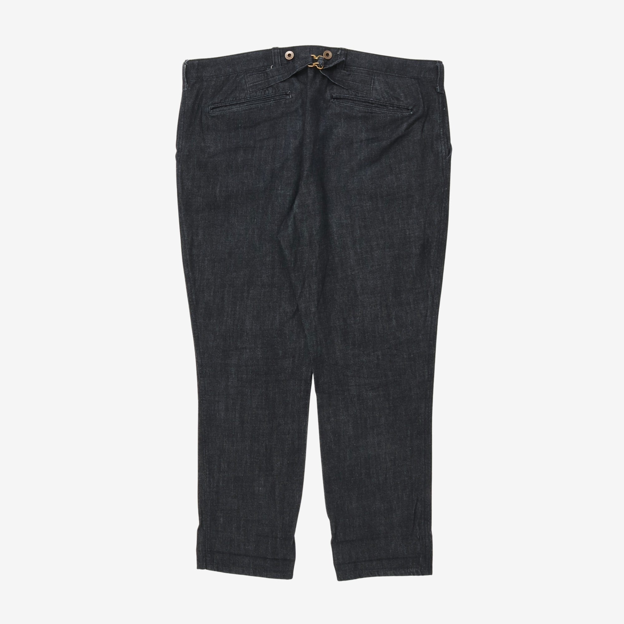 Cinch Back Work Trousers