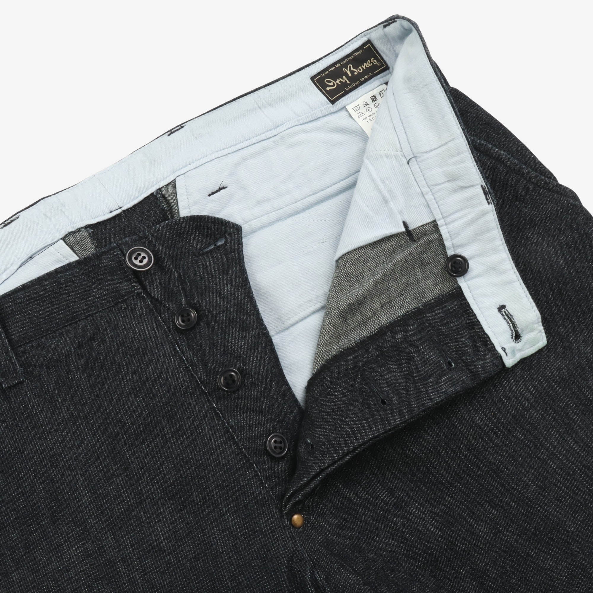 Cinch Back Work Trousers