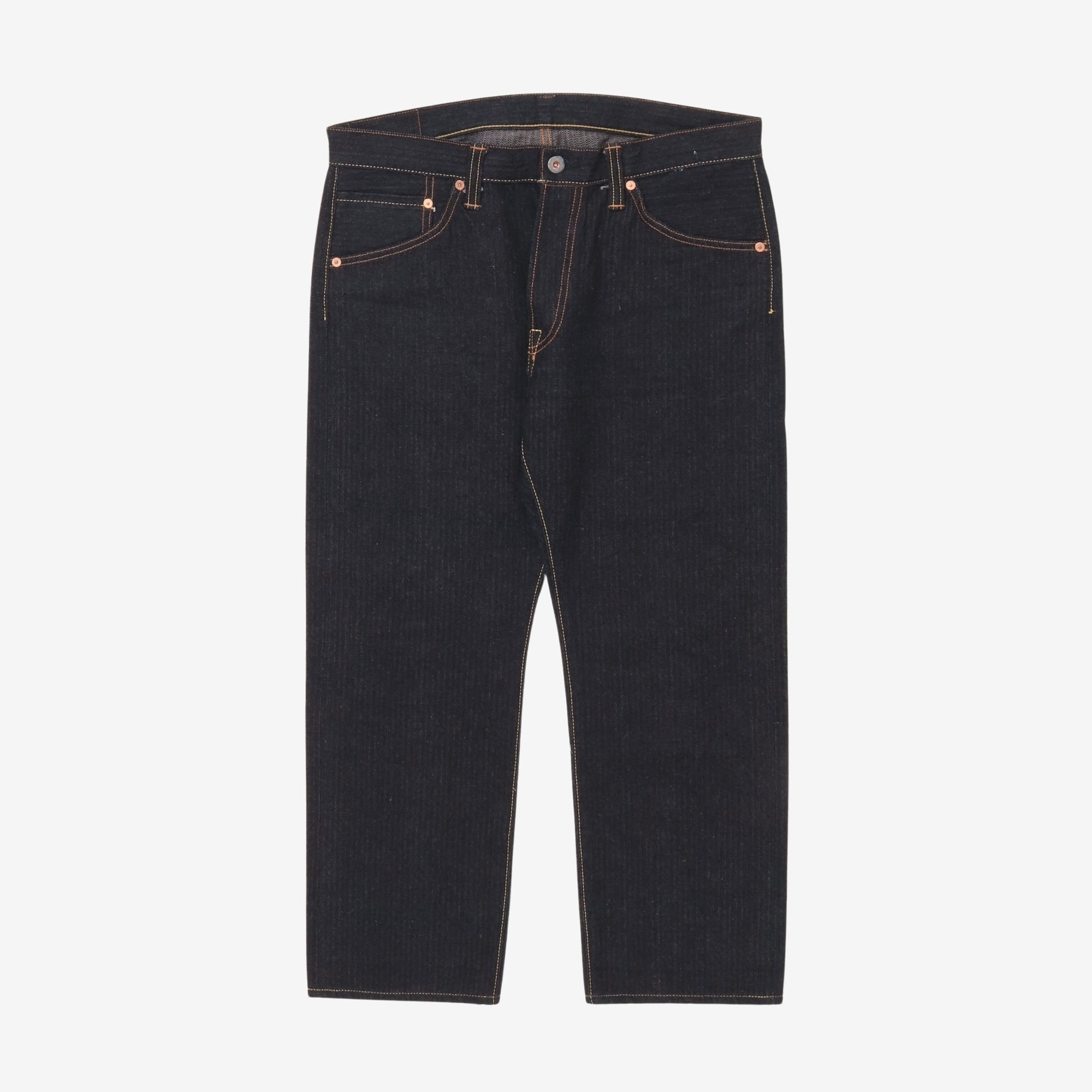 R2SL02 HBT Cinch Back Selvedge Denim (34W X 25.5L)