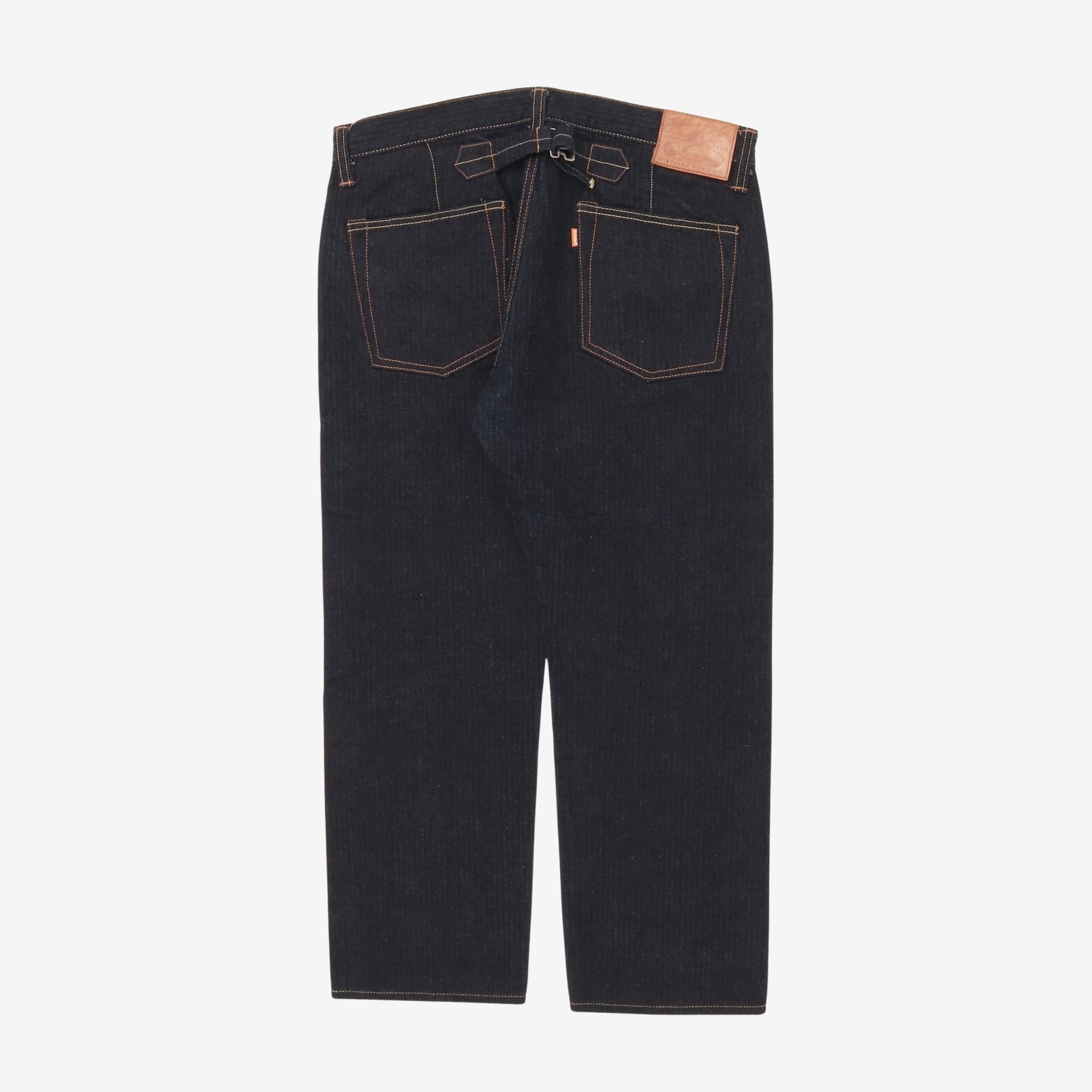 R2SL02 HBT Cinch Back Selvedge Denim (34W X 25.5L)