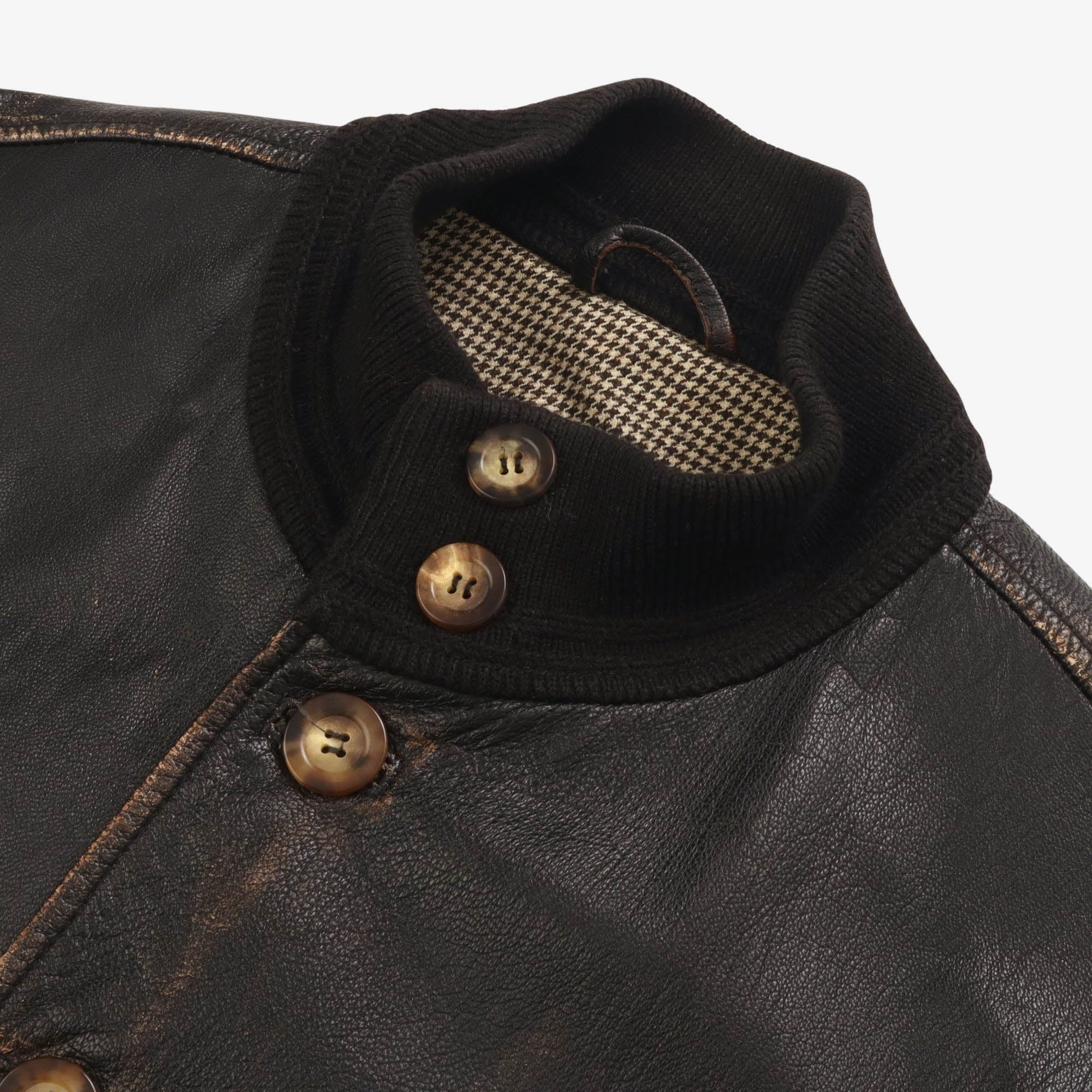 Valstarino Leather Jacket (Faded Look)