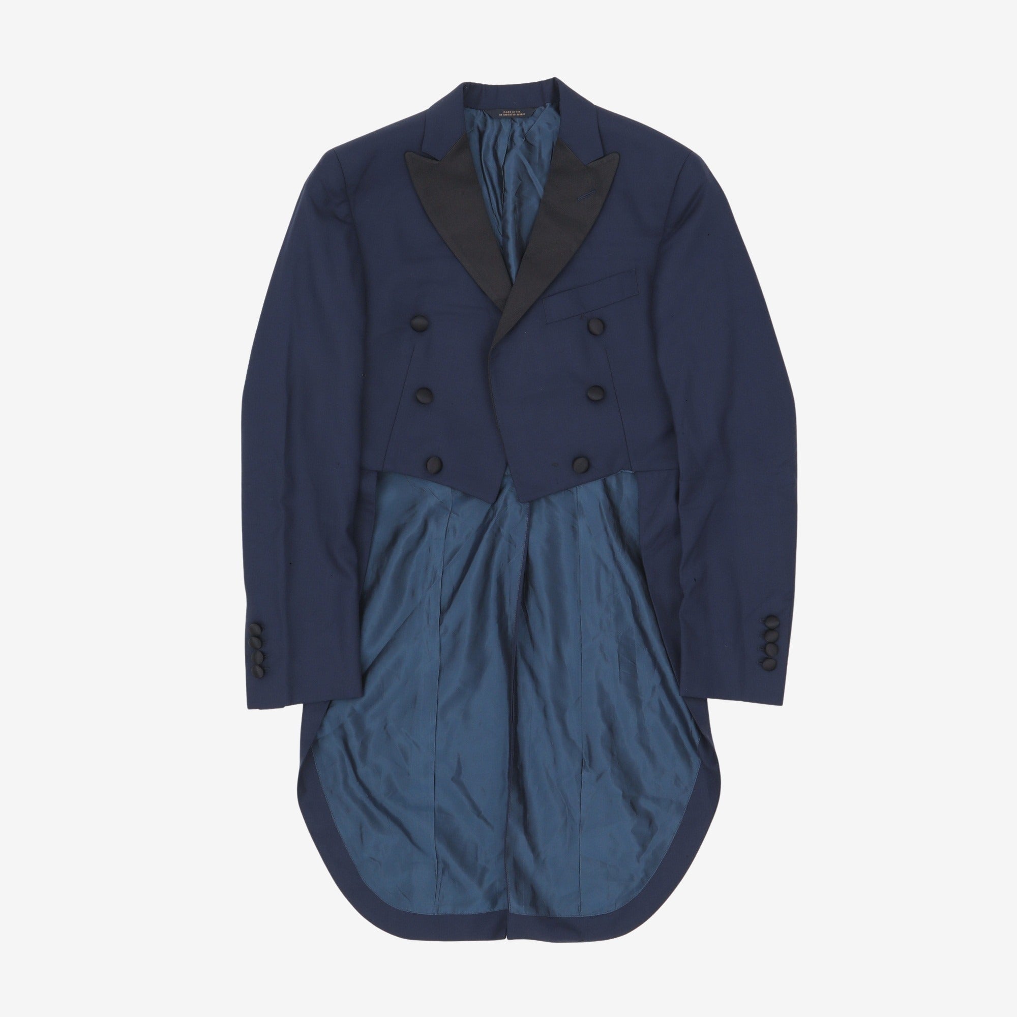 White Tie Tails Suit