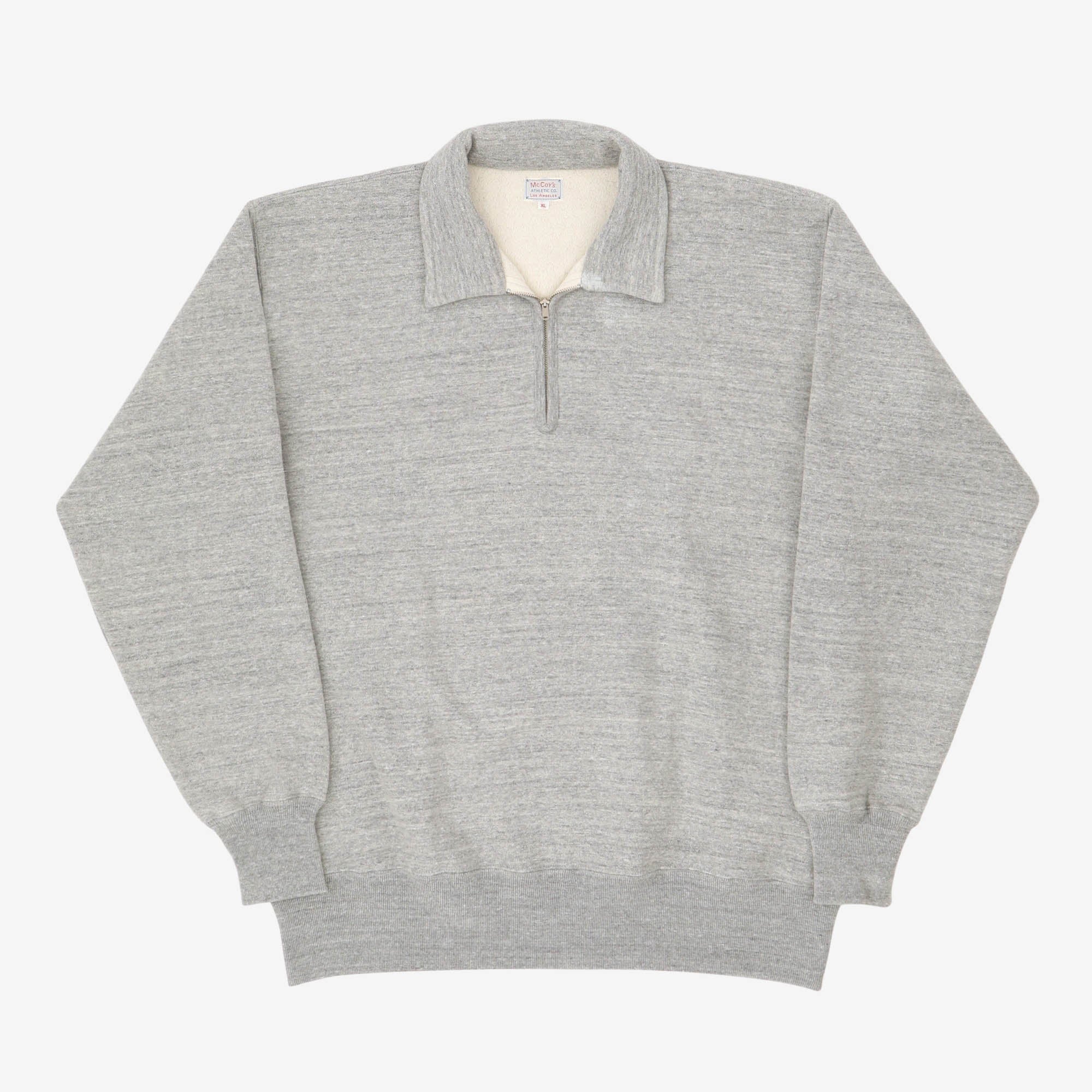 10oz Loopwheel 1/4 Zip Sweatshirt