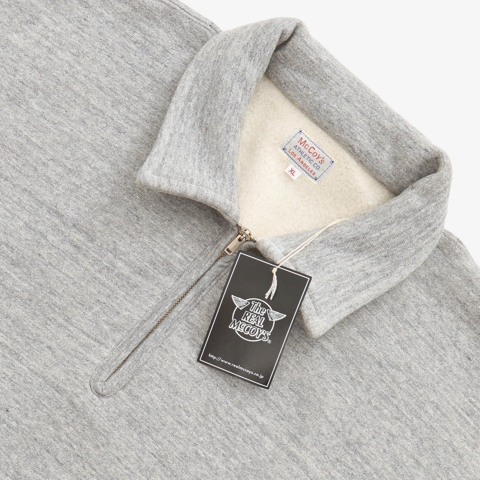 10oz Loopwheel 1/4 Zip Sweatshirt