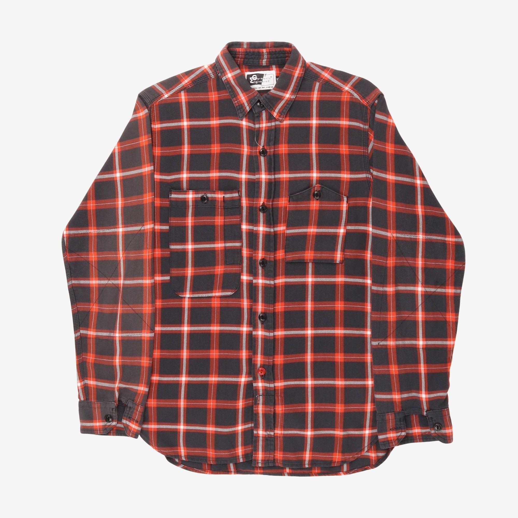 Plaid Work Flannel Shirt