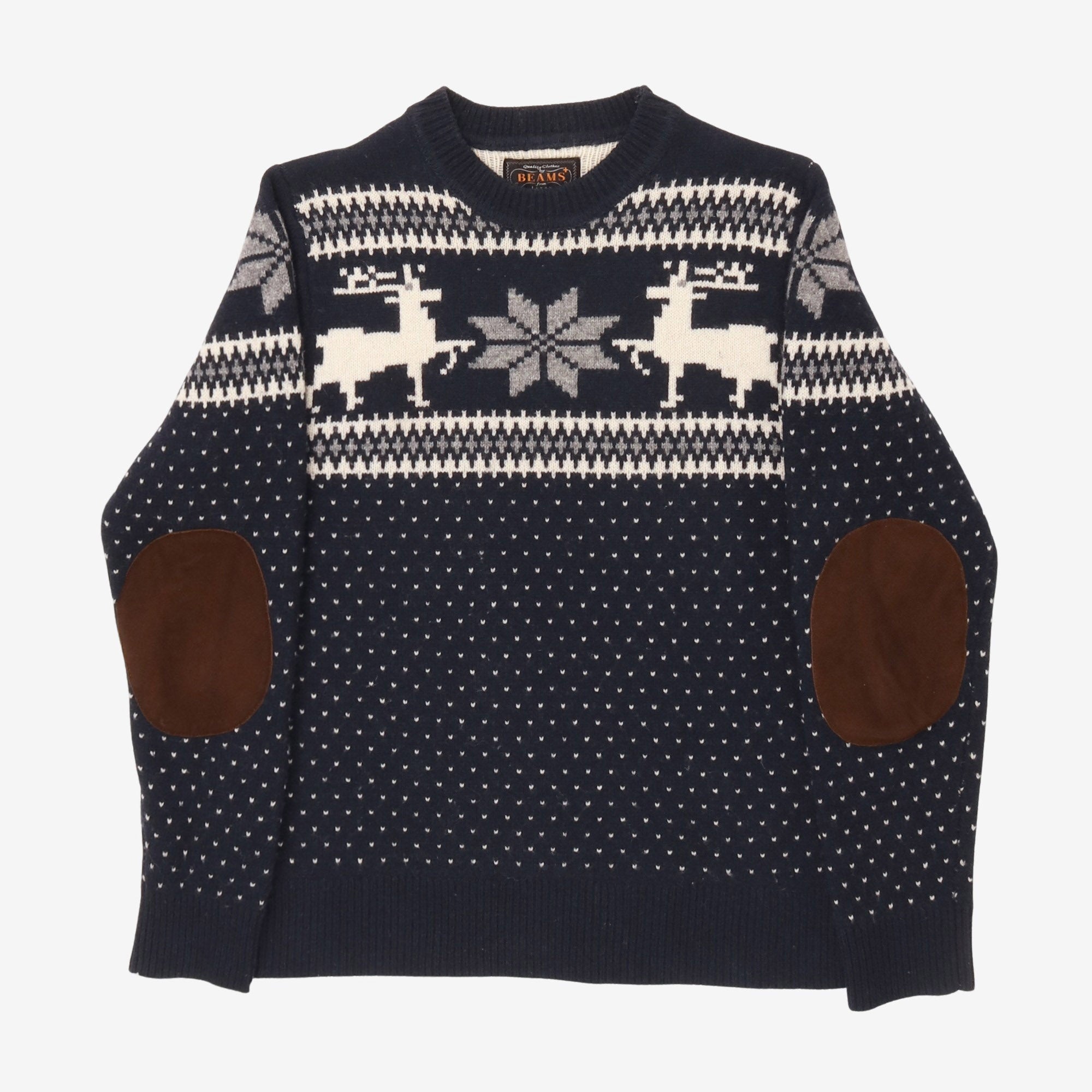 Nordic Pattern Knit Sweater