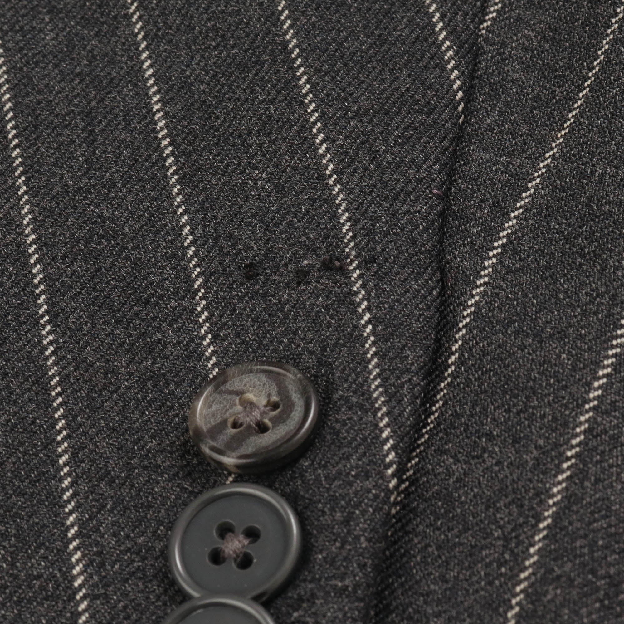 Bespoke Wool Pinstripe Suit