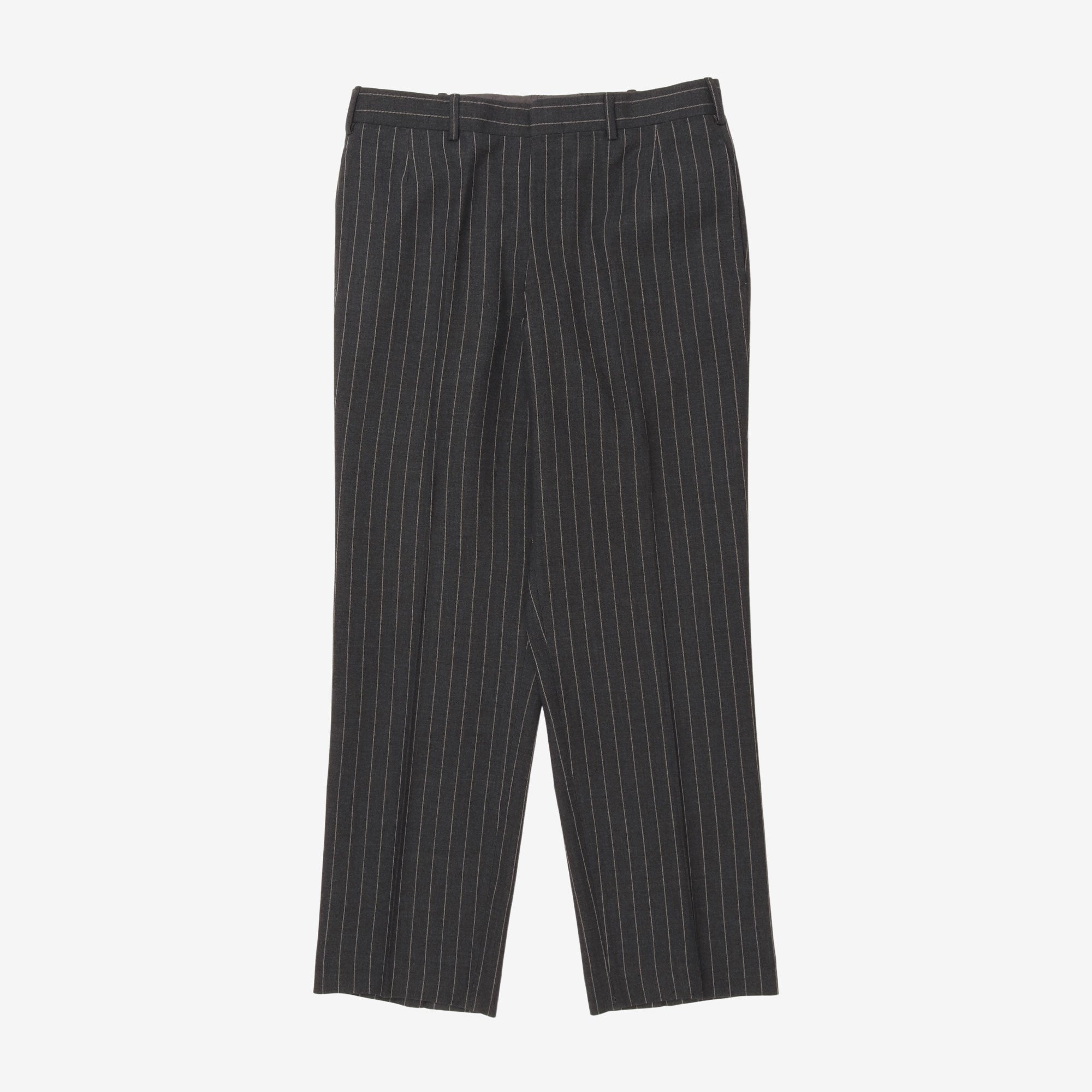 Bespoke Wool Pinstripe Suit