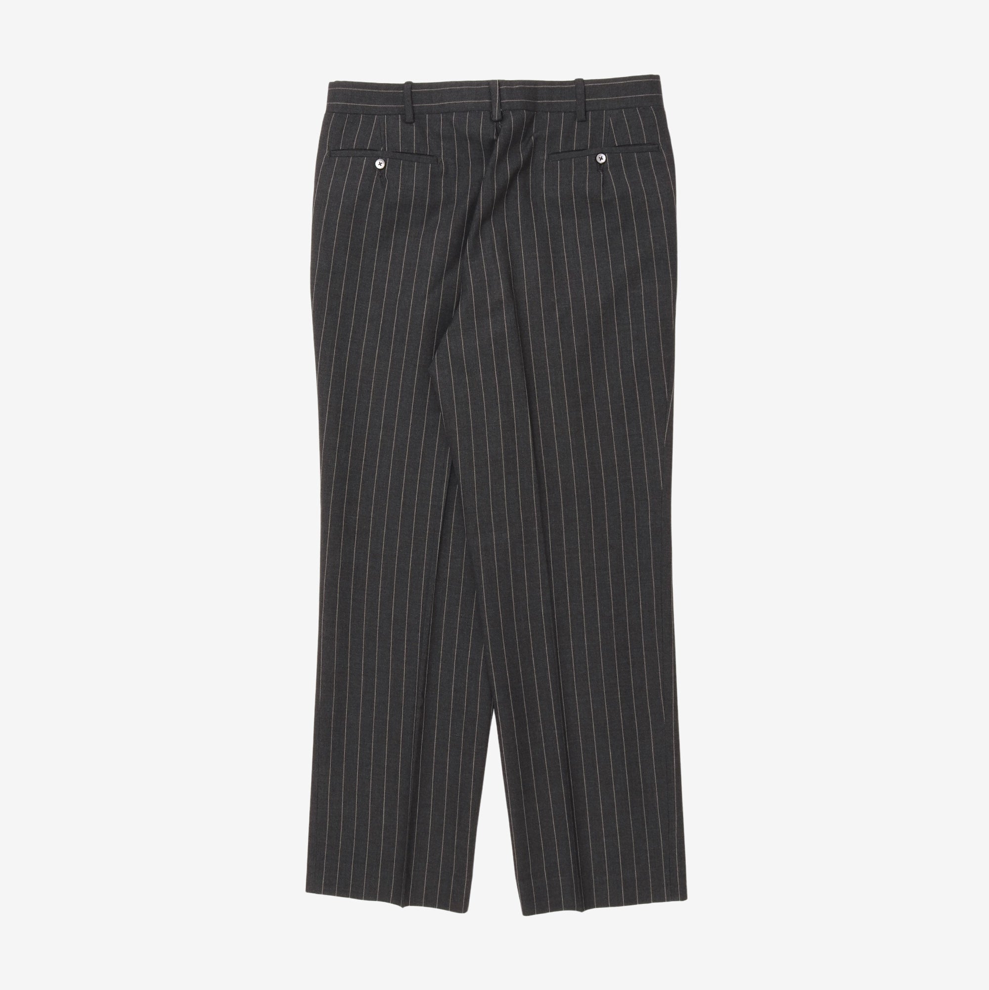 Bespoke Wool Pinstripe Suit