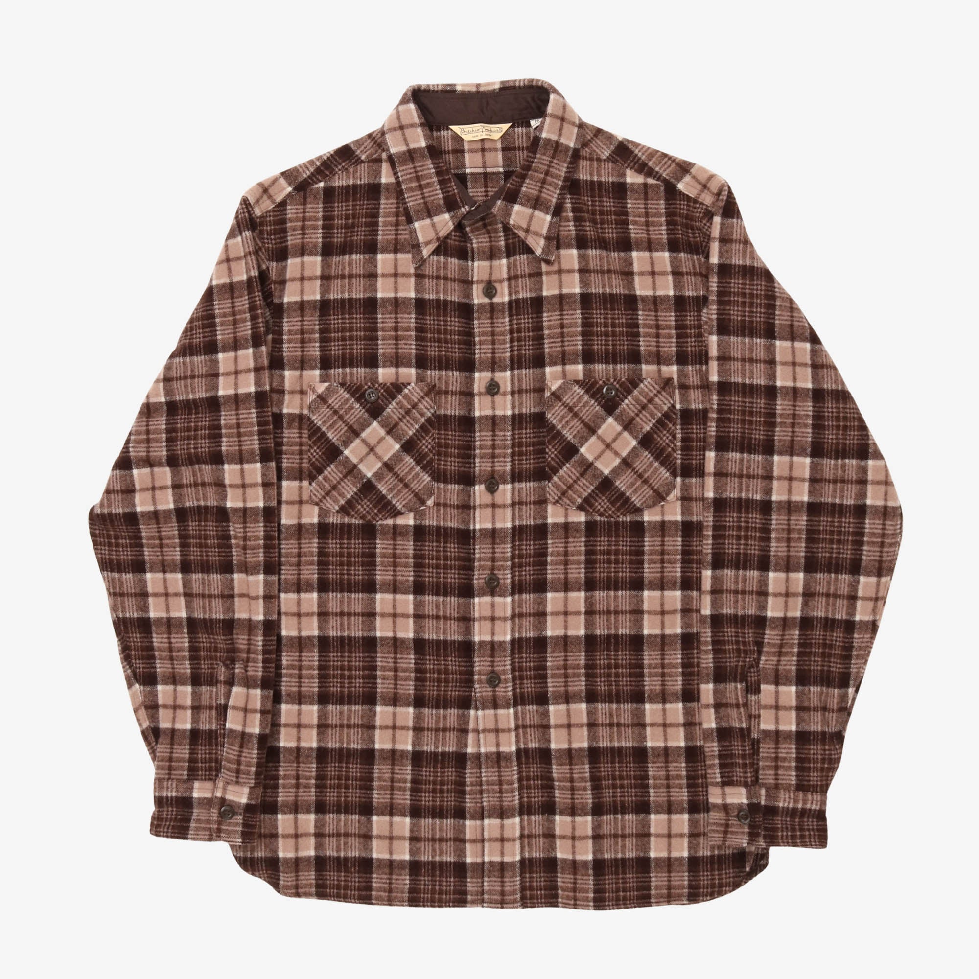 Wool Check Shirt