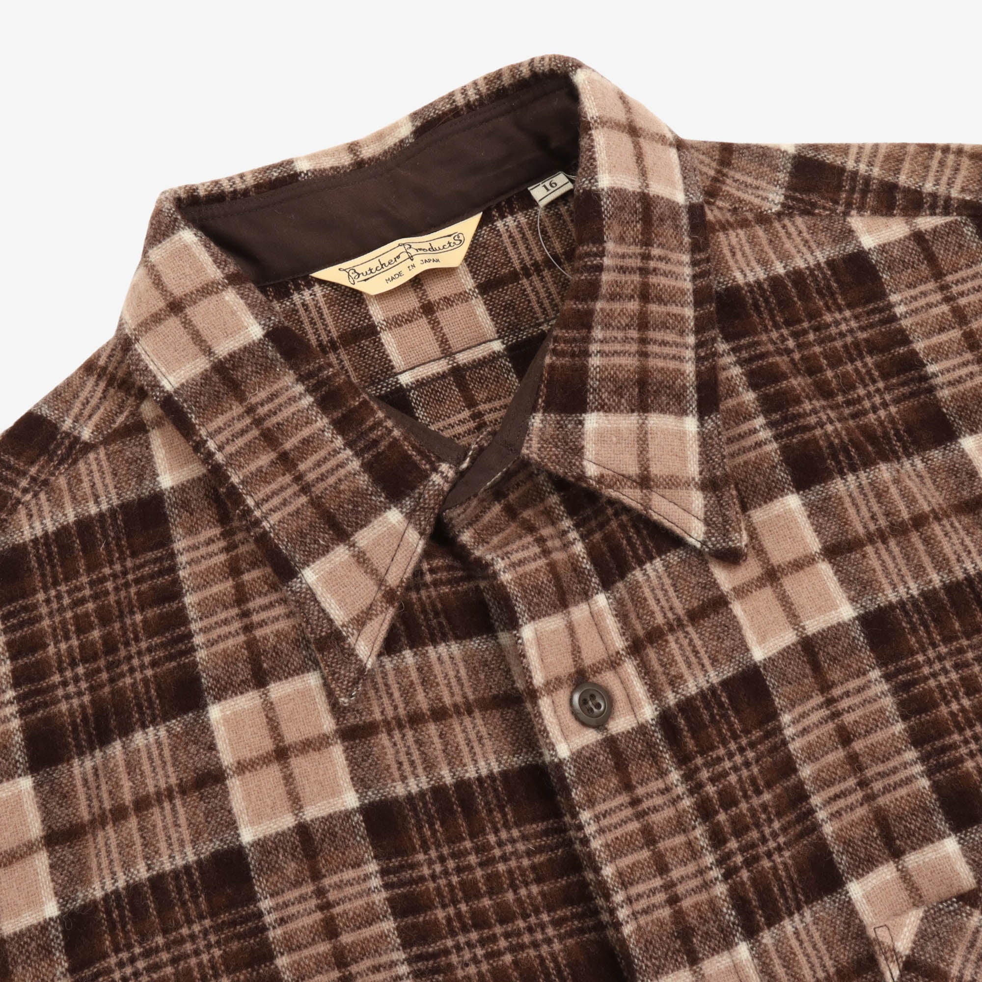 Wool Check Shirt