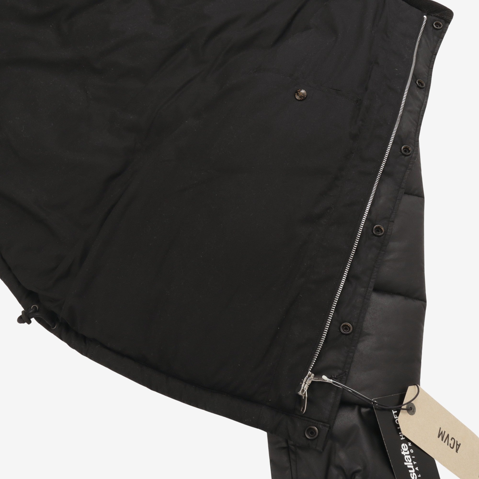 Waxed Cotton Quilted Jacket