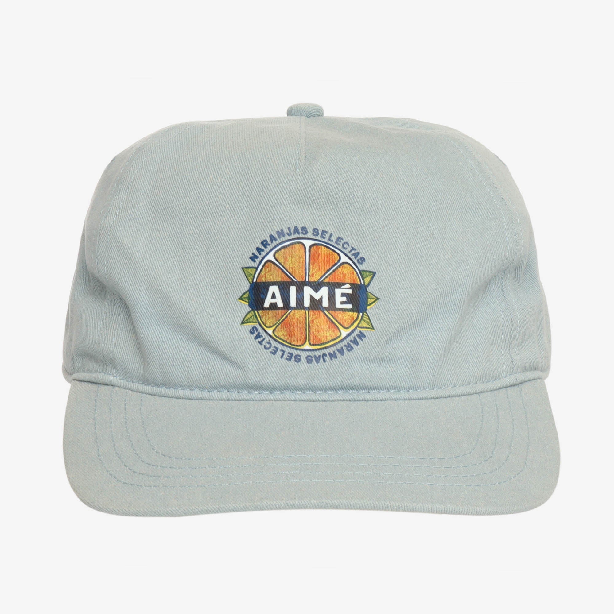 Orange Stamp Hat