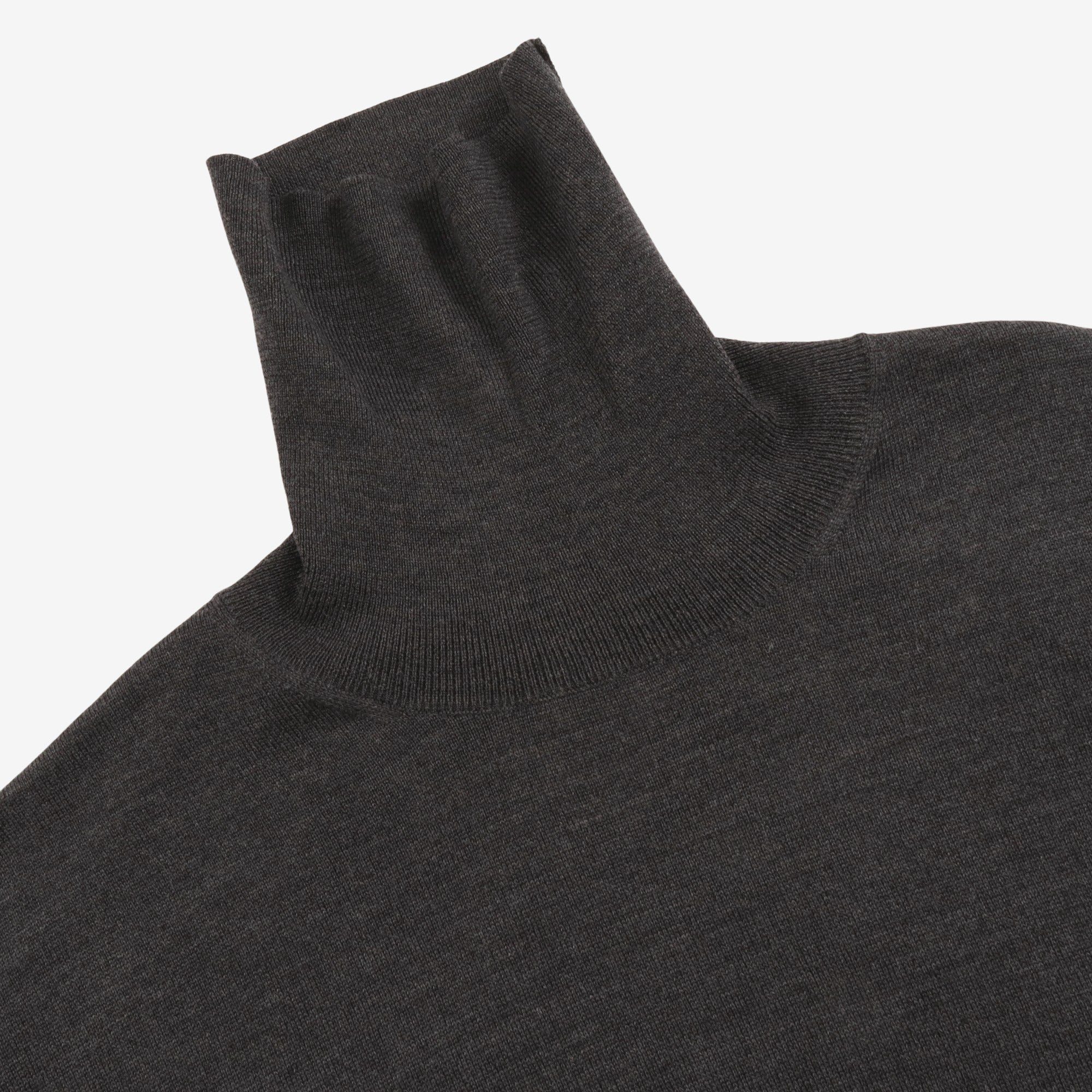 Merino Polo Neck Jumper