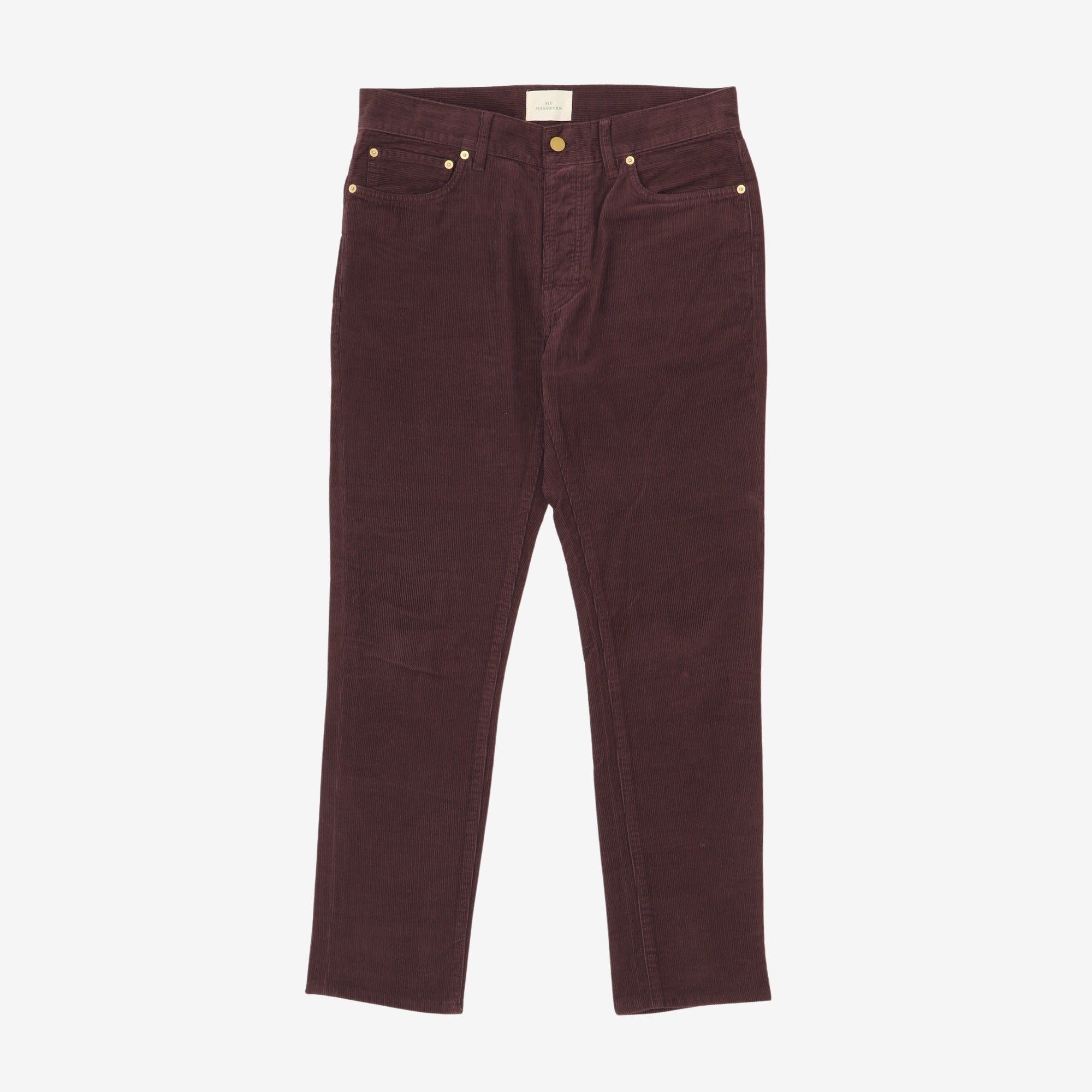 5 Pocket Corduroy Trousers (32W x 27.5L)