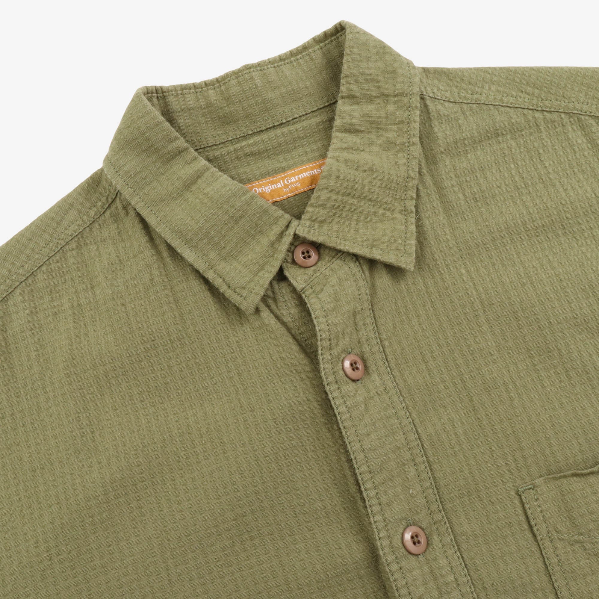 Dobby Weave Seersucker Shirt