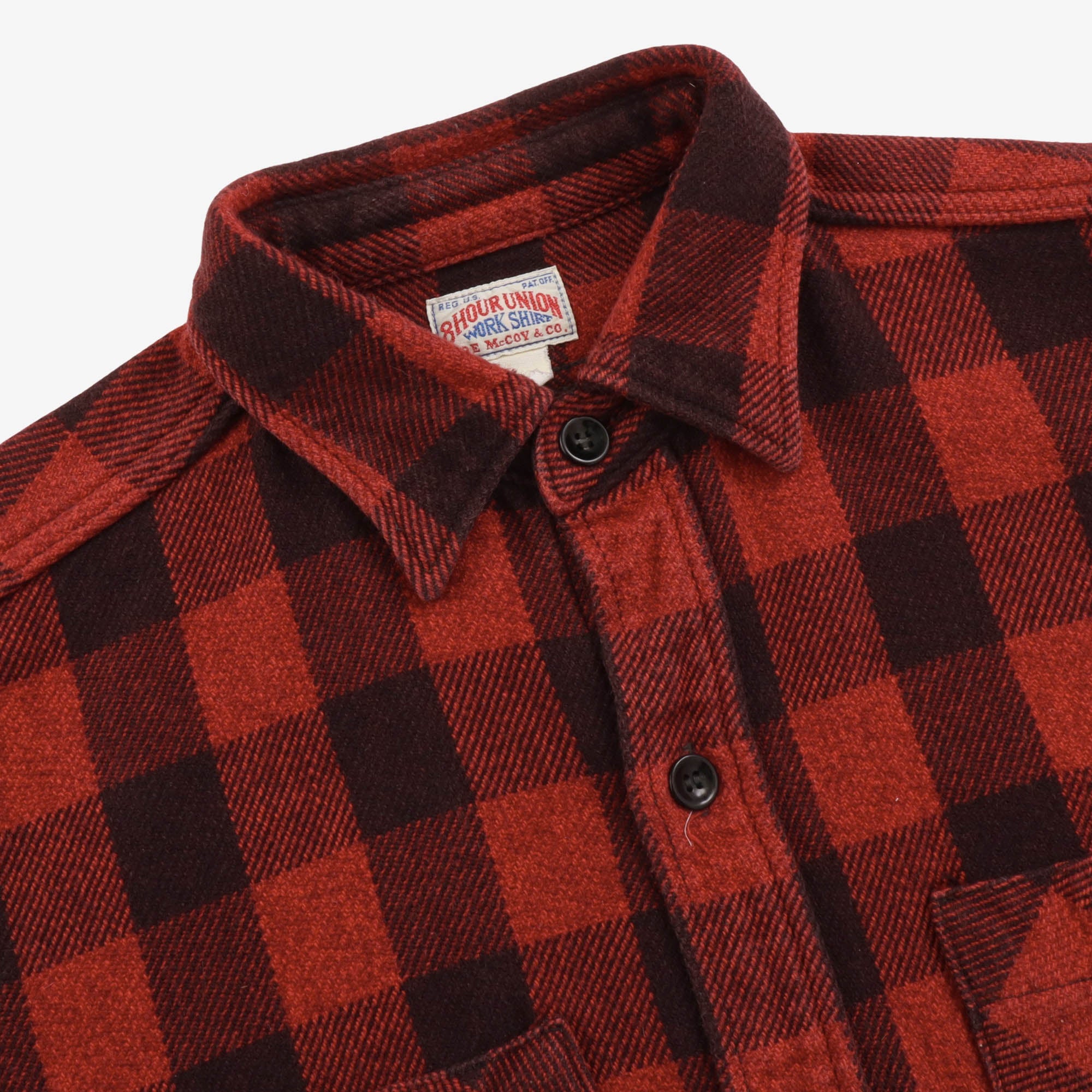 8HU Buffalo Check Flannel Shirt