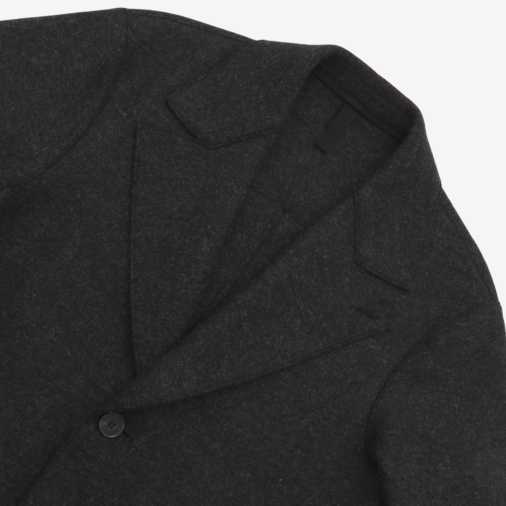 Anthracite Wool Coat