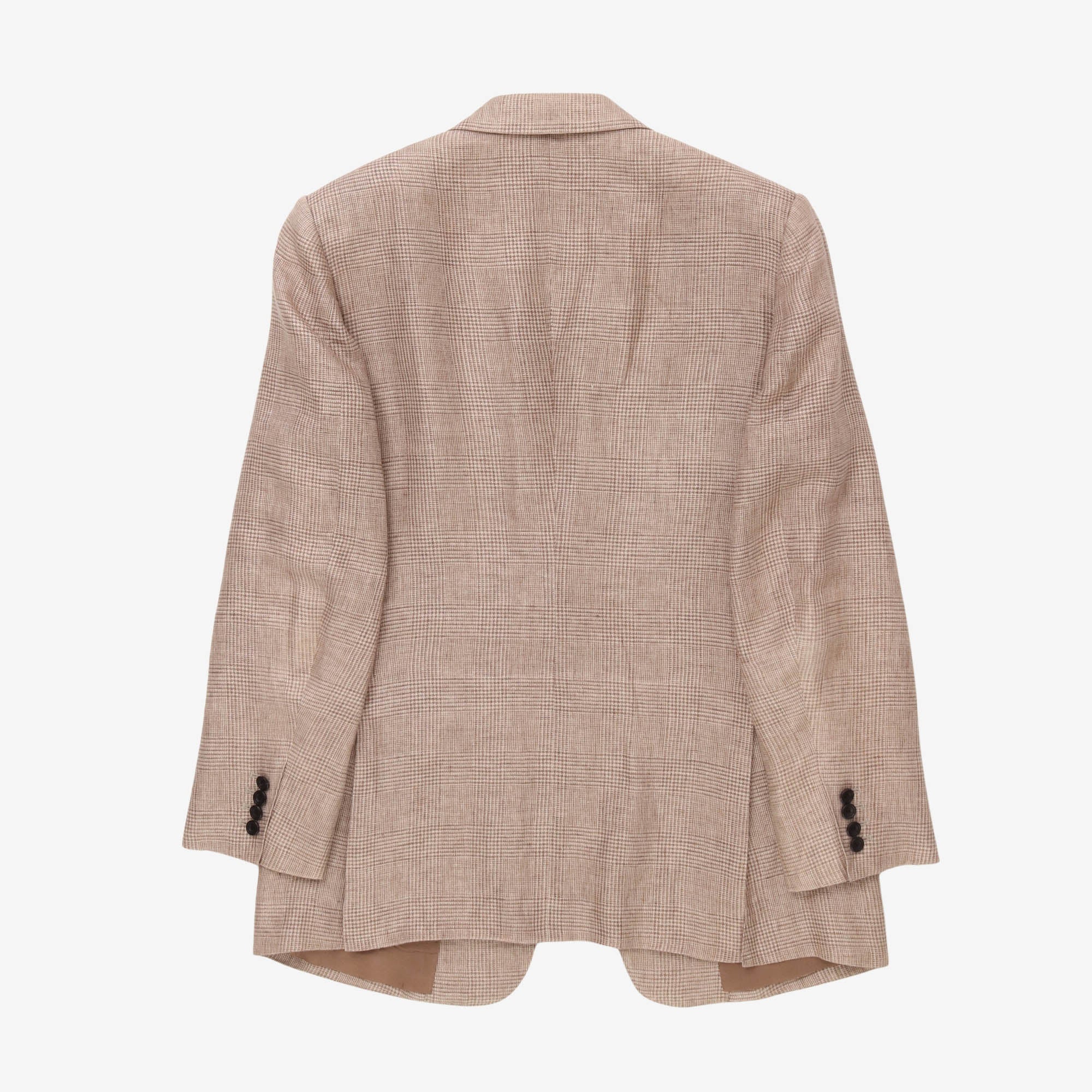 Savile Row Linen Check Blazer
