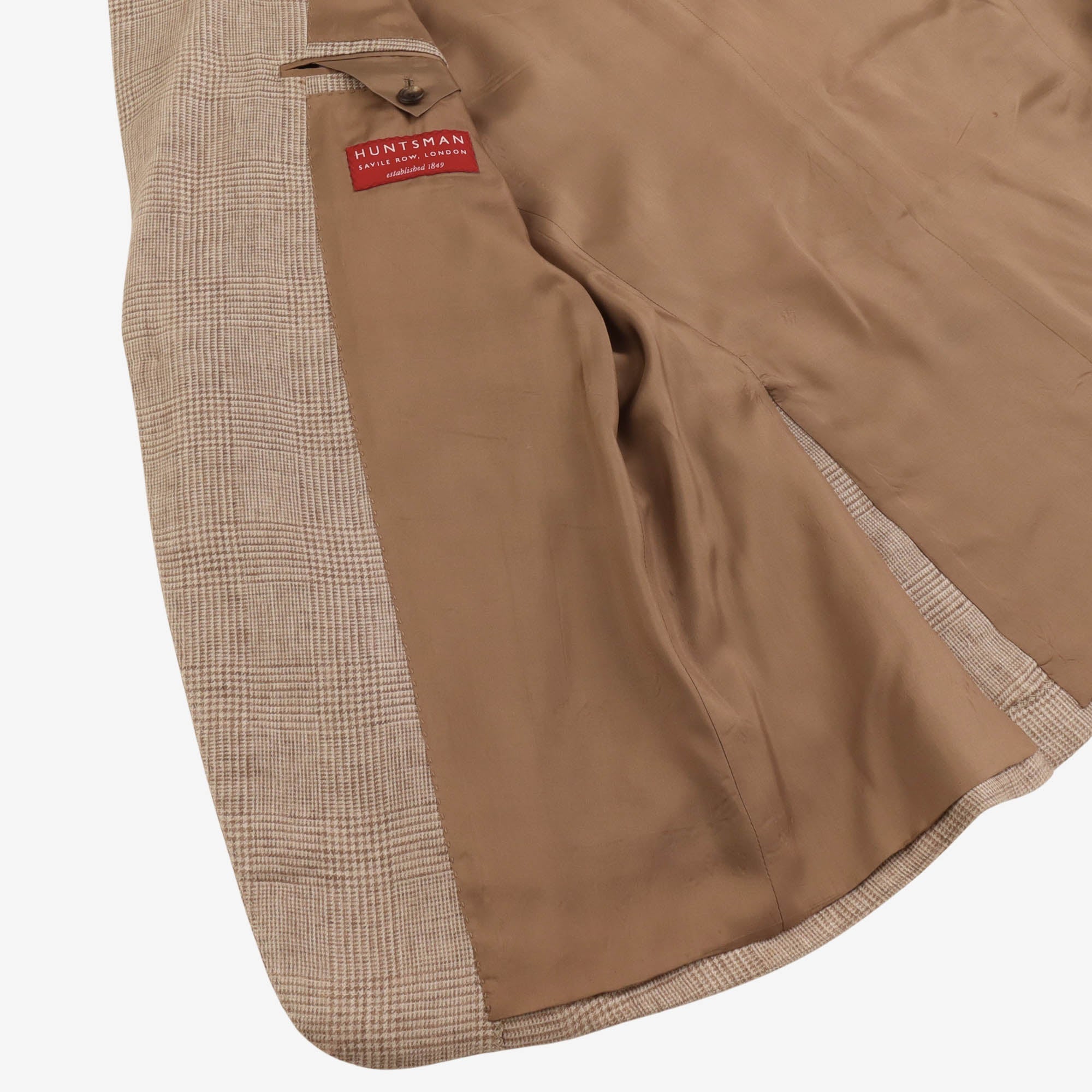 Savile Row Linen Check Blazer