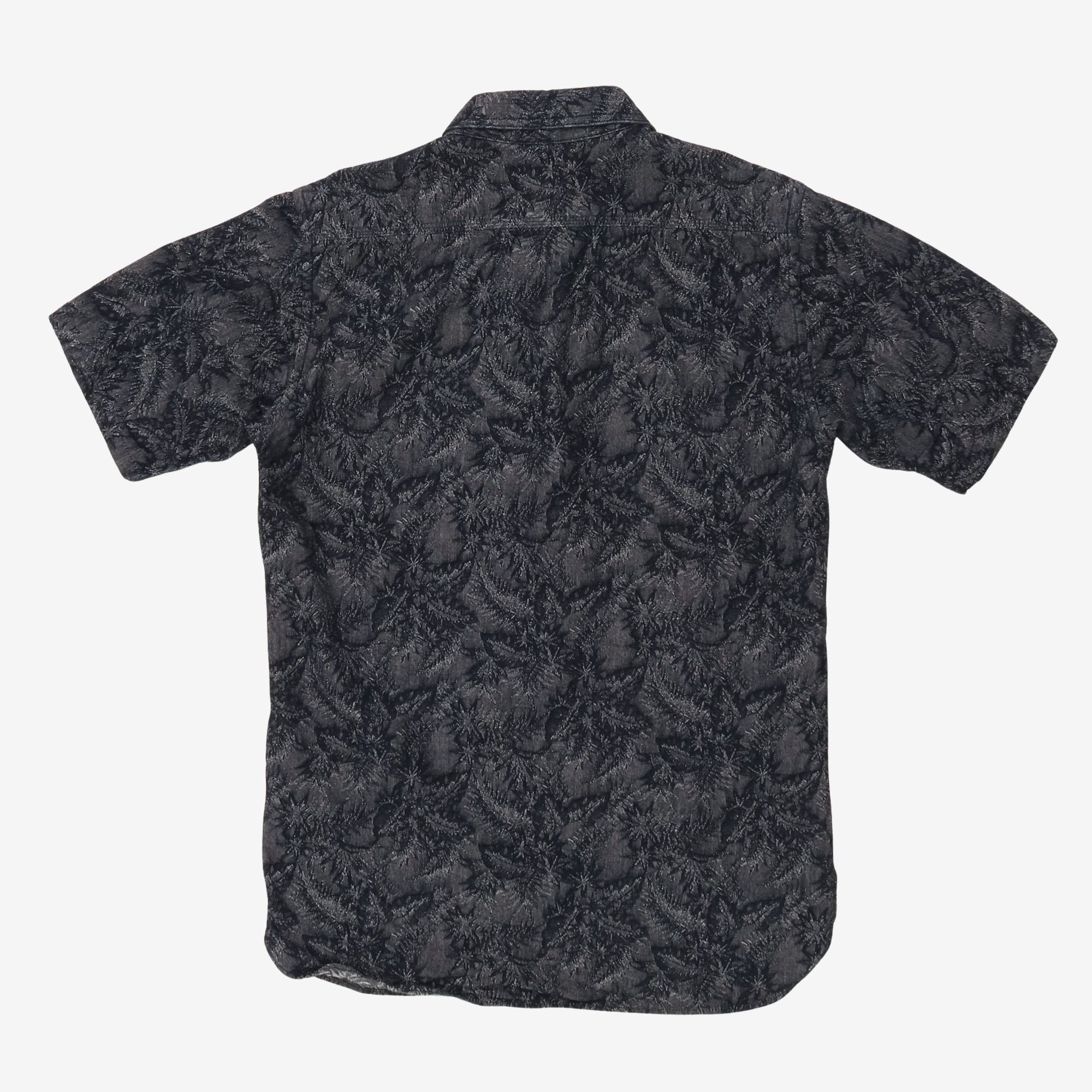SS Jacquard Ferns Work Shirt