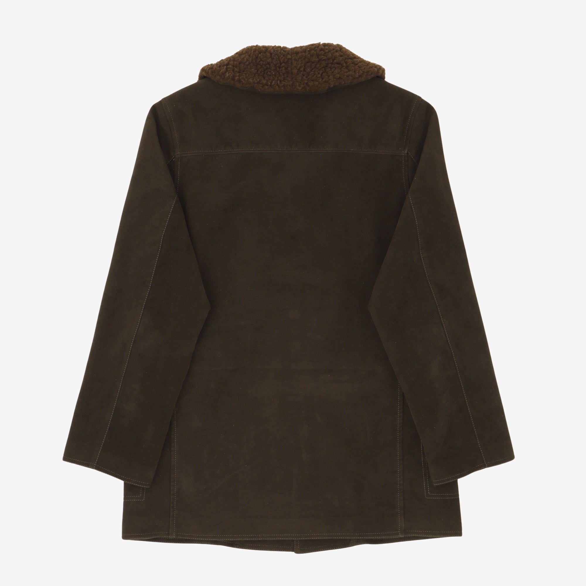 Faux Fur Shawl Jacket