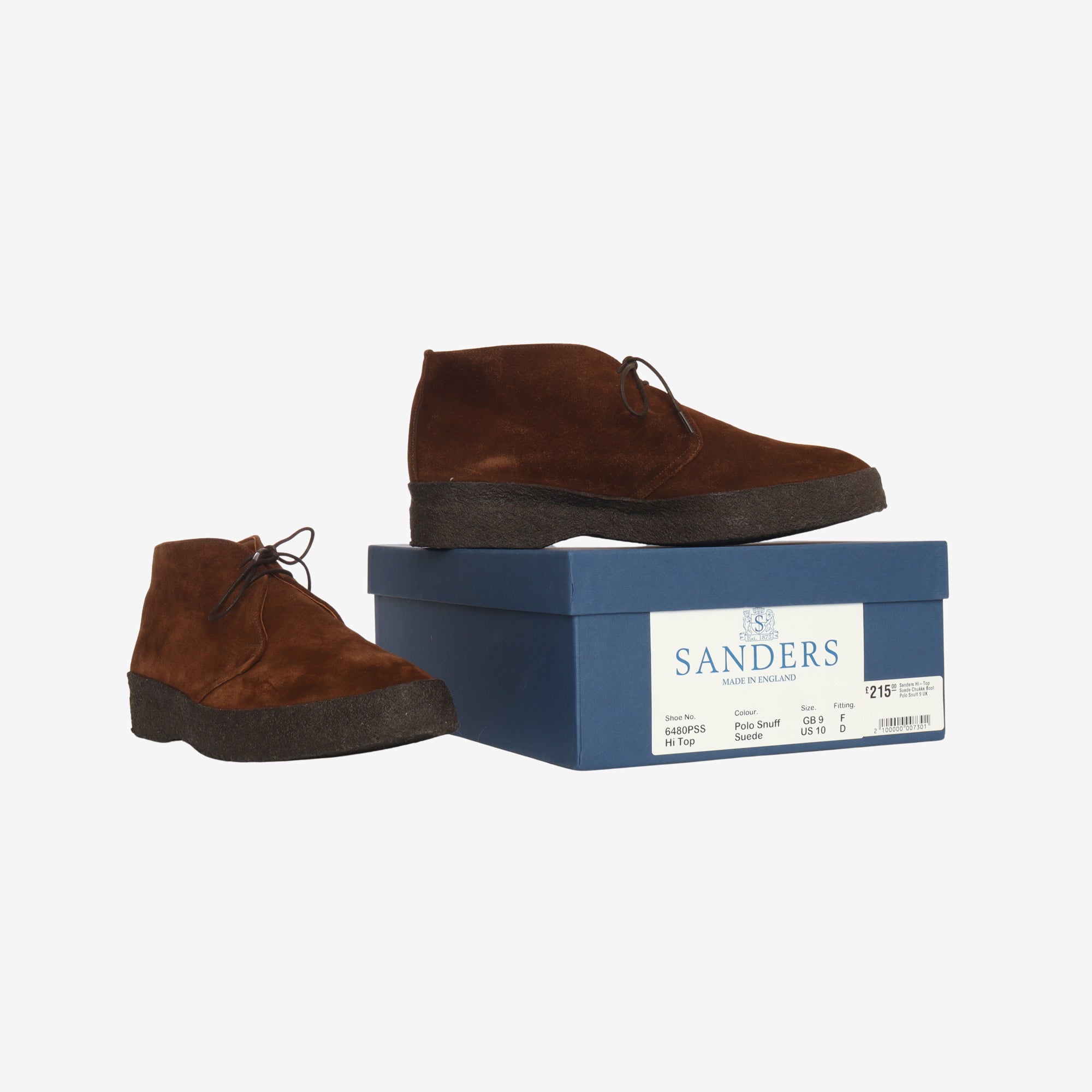 Hi Top Suede Chukka Boots